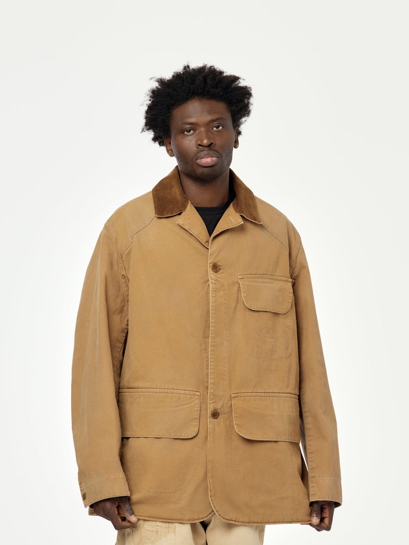 Canvas Sports Jacket (Ochre)