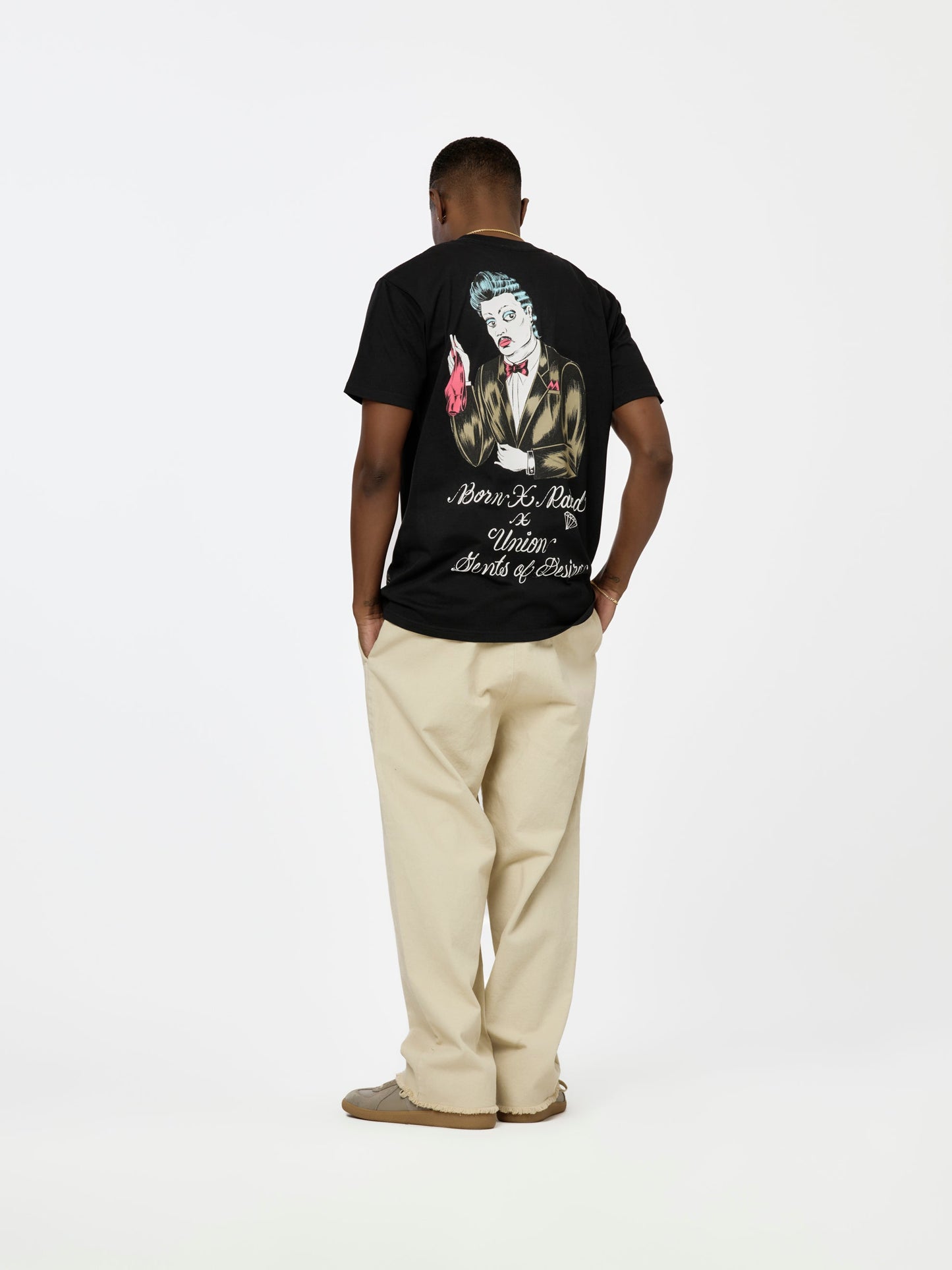 BXR + UNION GENTS OF DESIRE LARRY TEE (Black)