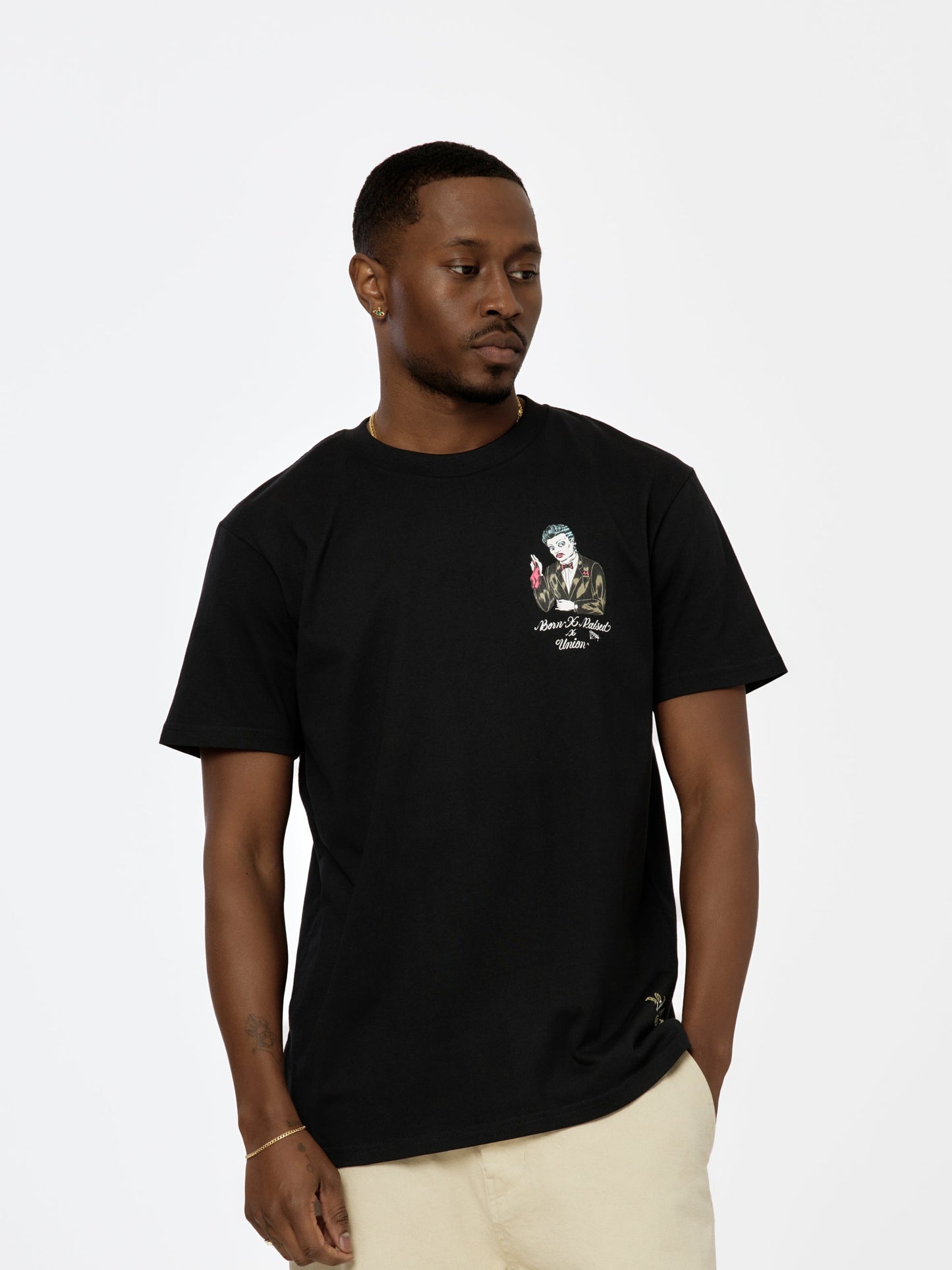 BXR + UNION GENTS OF DESIRE LARRY TEE (Black)