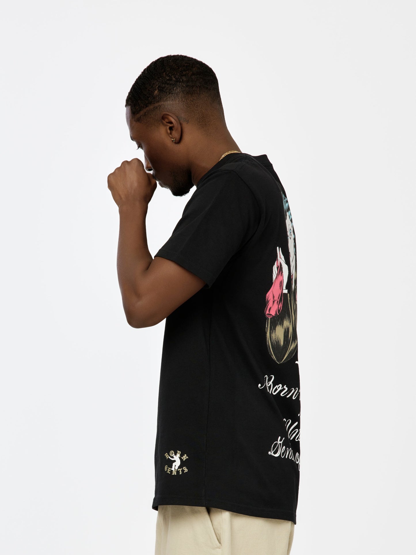 BXR + UNION GENTS OF DESIRE LARRY TEE (Black)