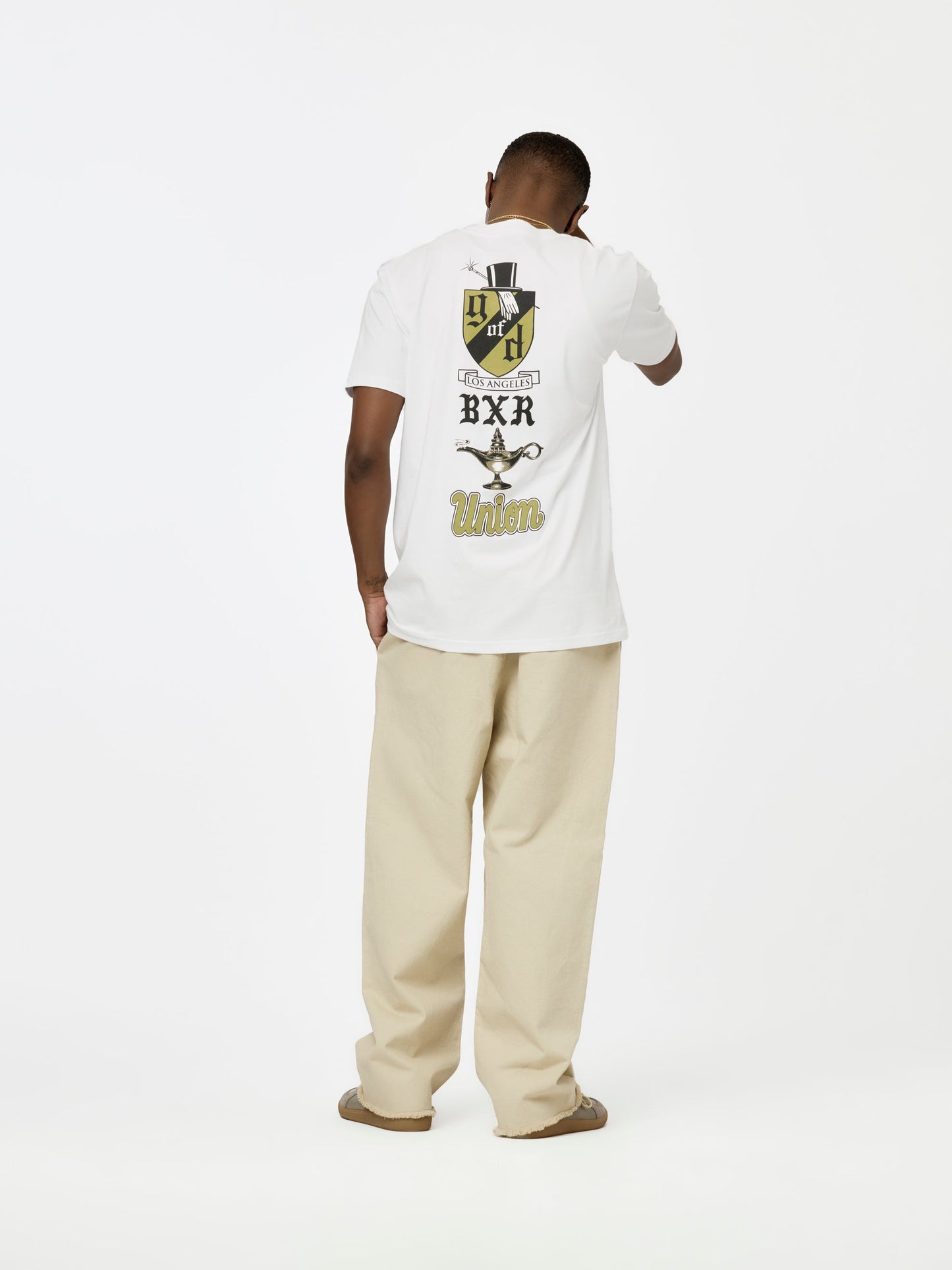 BXR + UNION GENTS OF DESIRE SEAL TEE (White)