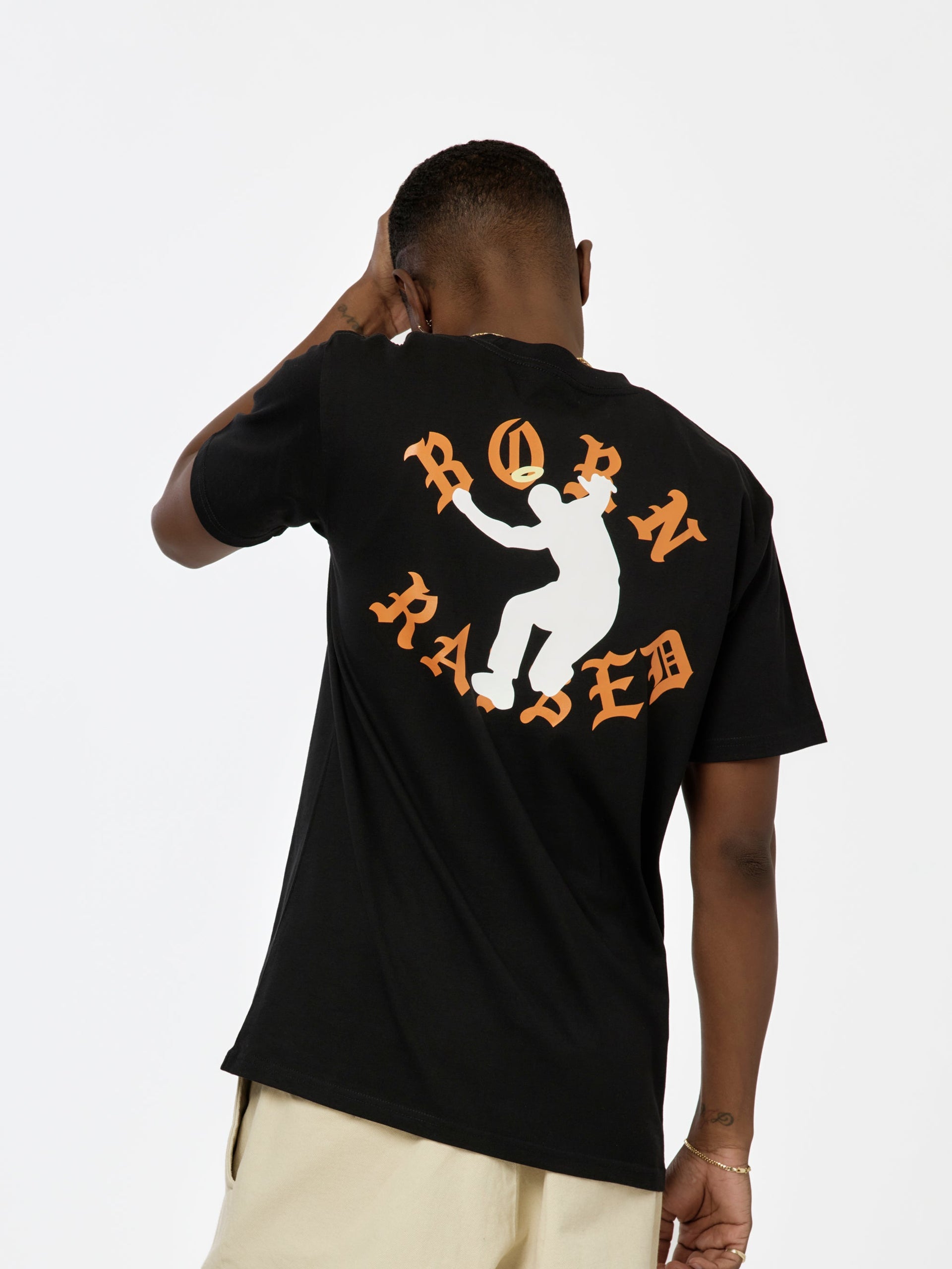 Born x Raised BXR + UNION FRONTMAN ROCKER TEE (Black) - UNION LOS 