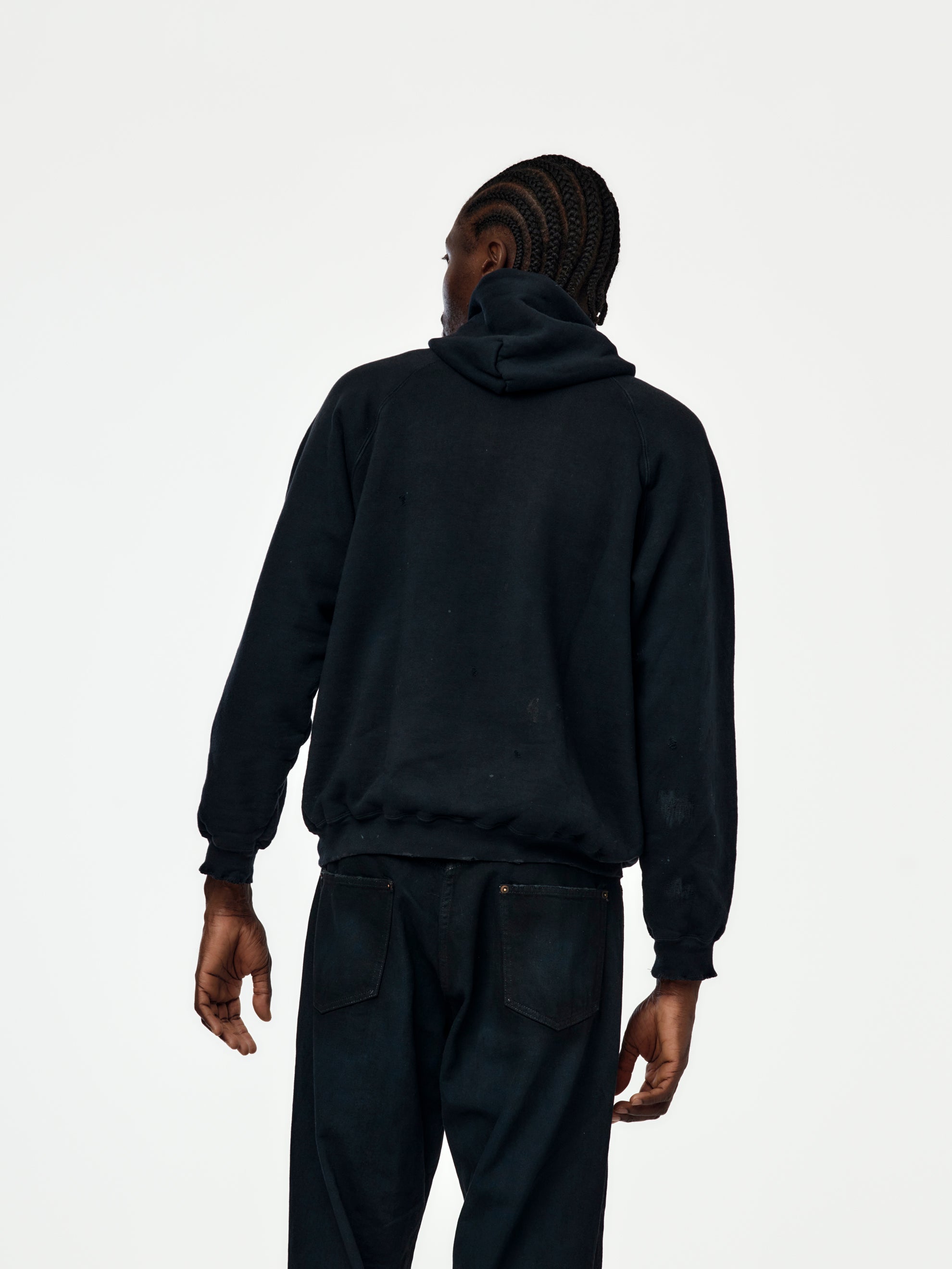 トップス A.PRESSE Vintage Sweat Hoodie 4 A.PRESSE A.PRESSE x Union Vintage Sweat Hoodie (Black) - UNION LOS