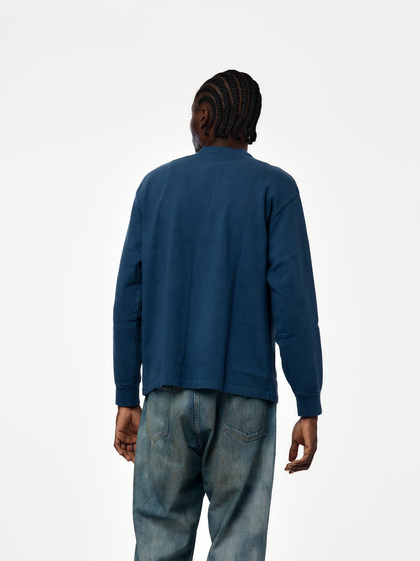 Vintage L/S T-Shirt (Navy) SIS