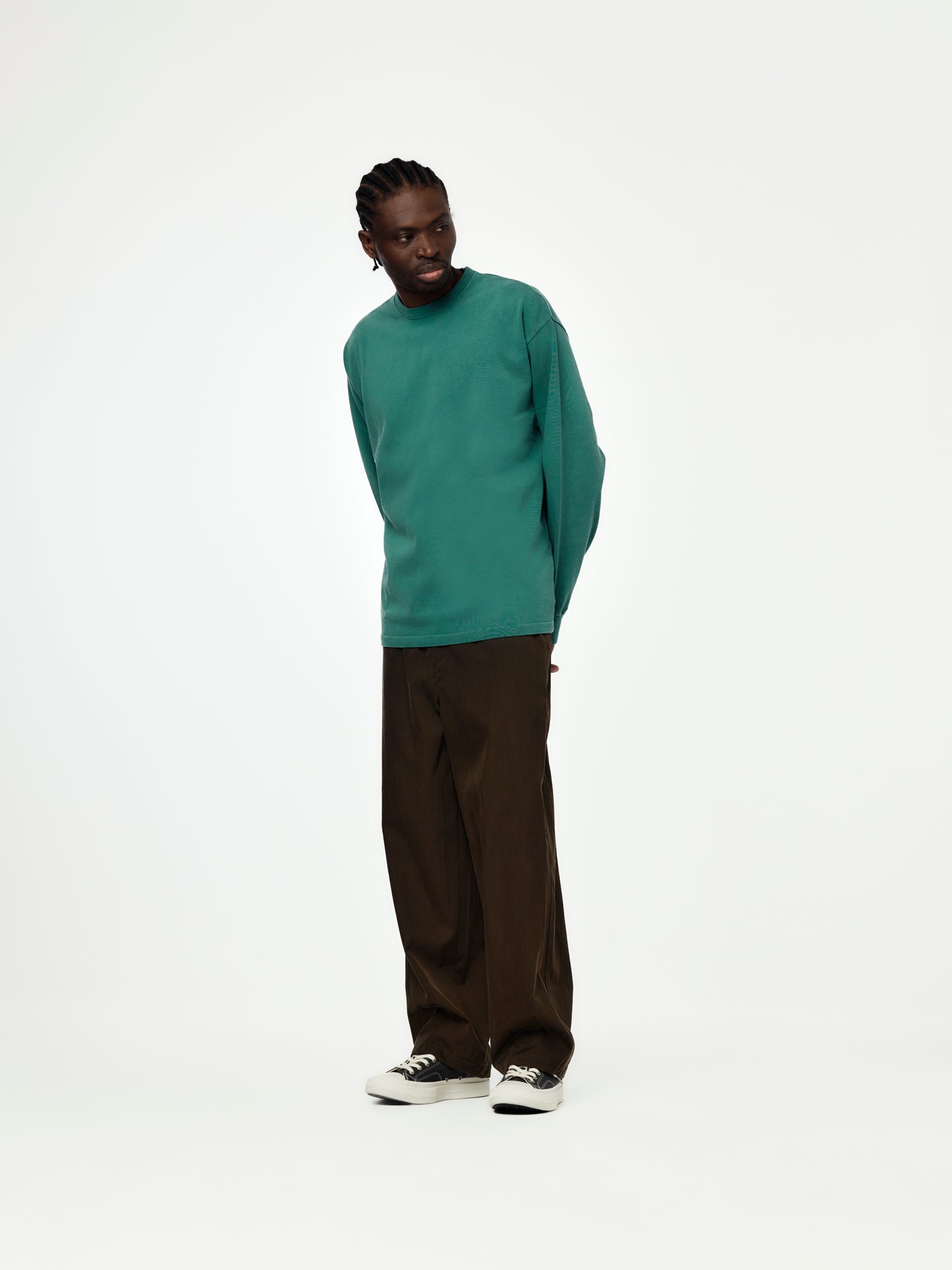 Vintage L/S T-Shirt (Green) SIS