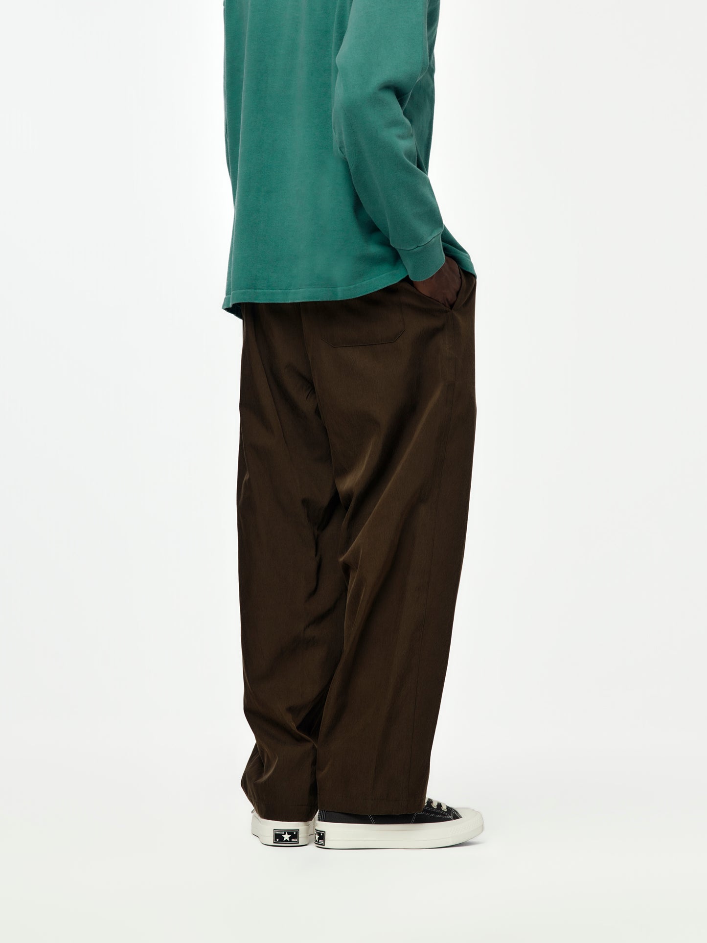 Silk Pants(Khaki) SIS