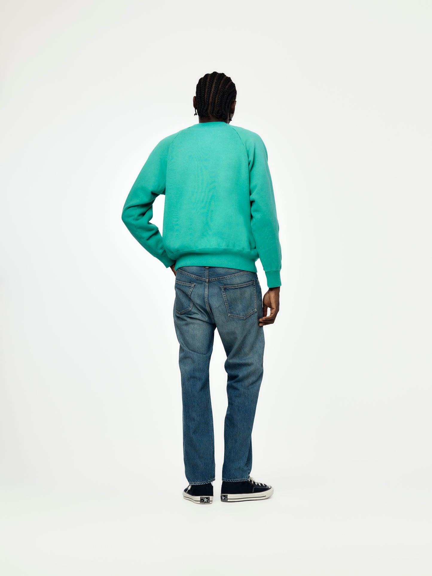 No.22 Washed Wide Denim Pants (INDG 1) SIS