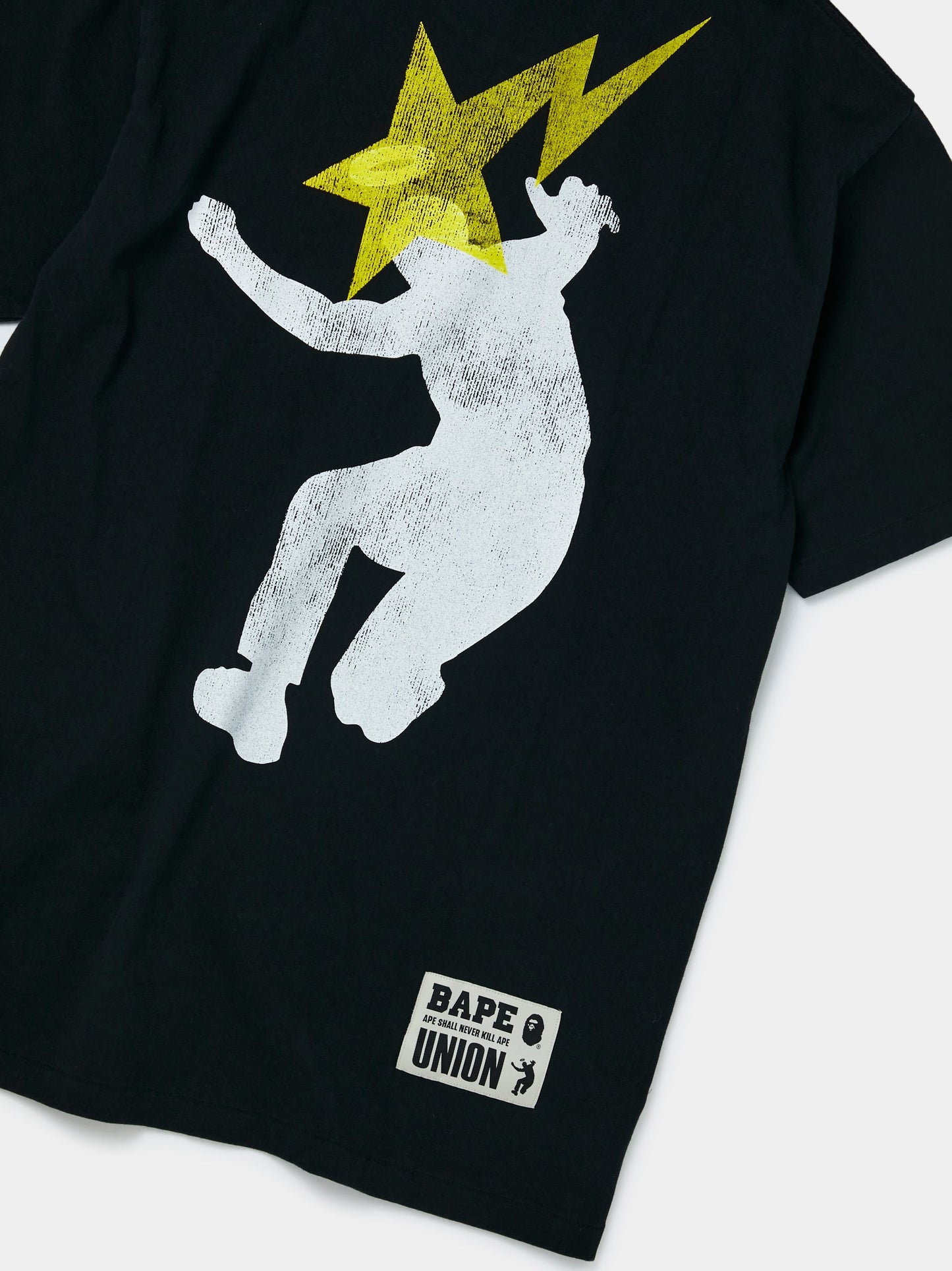 BAPE x UNION Ape Head T-Shirt (Black)