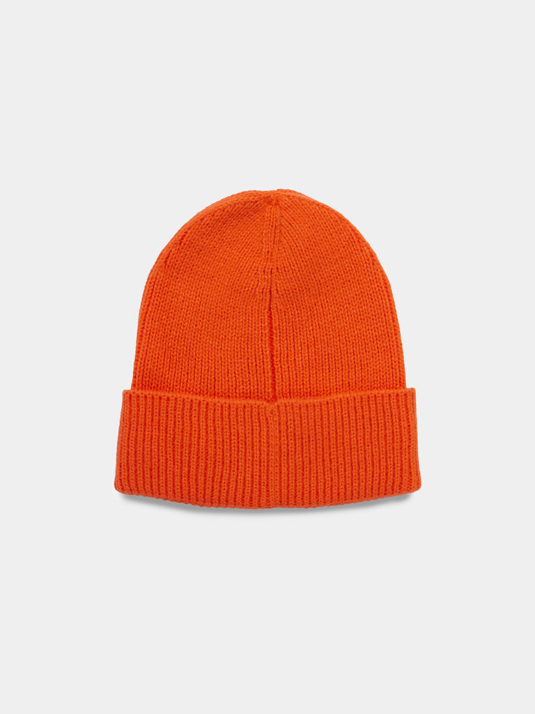 Frequency Ribbed Beanie (Neon Orange)30524654125133