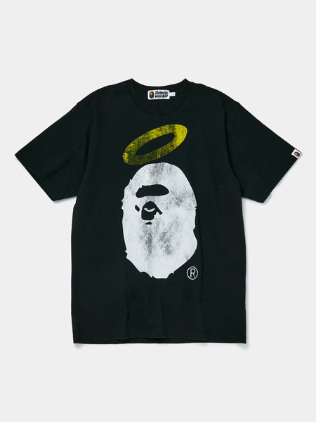 black and gold bape shirt