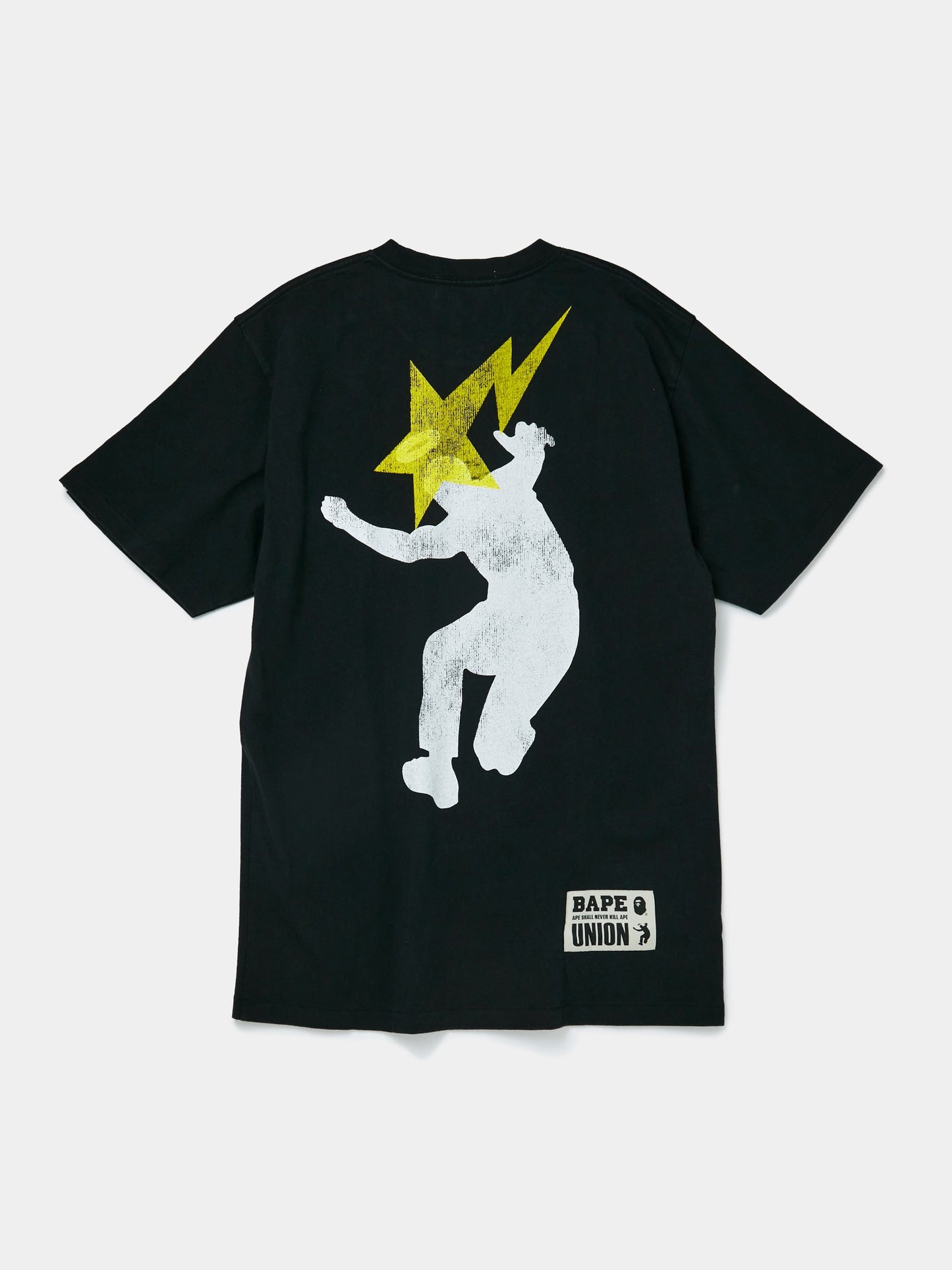 BAPE x UNION Ape Head T-Shirt (Black)