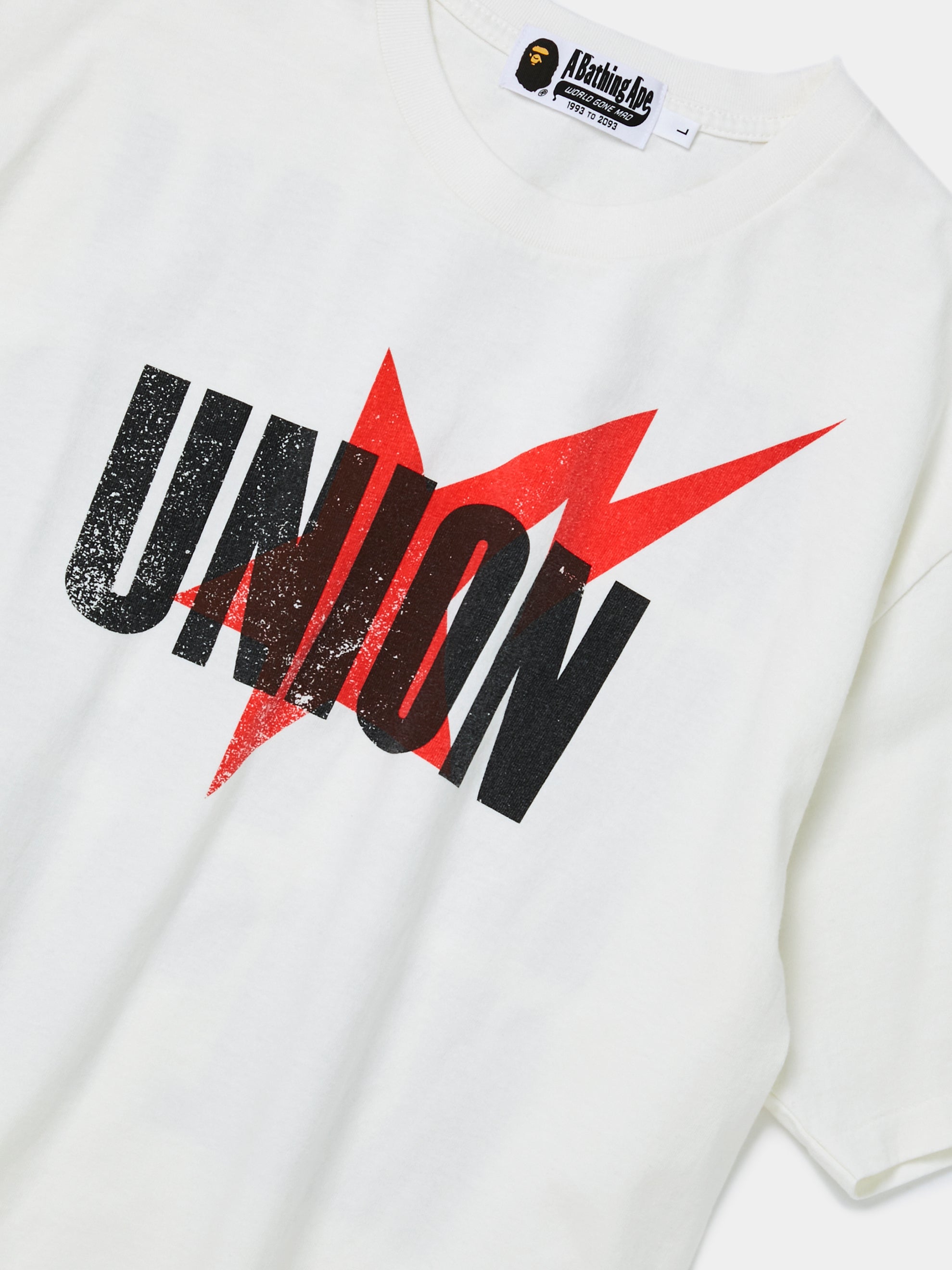 BAPE x UNION Sta T-Shirt (White)