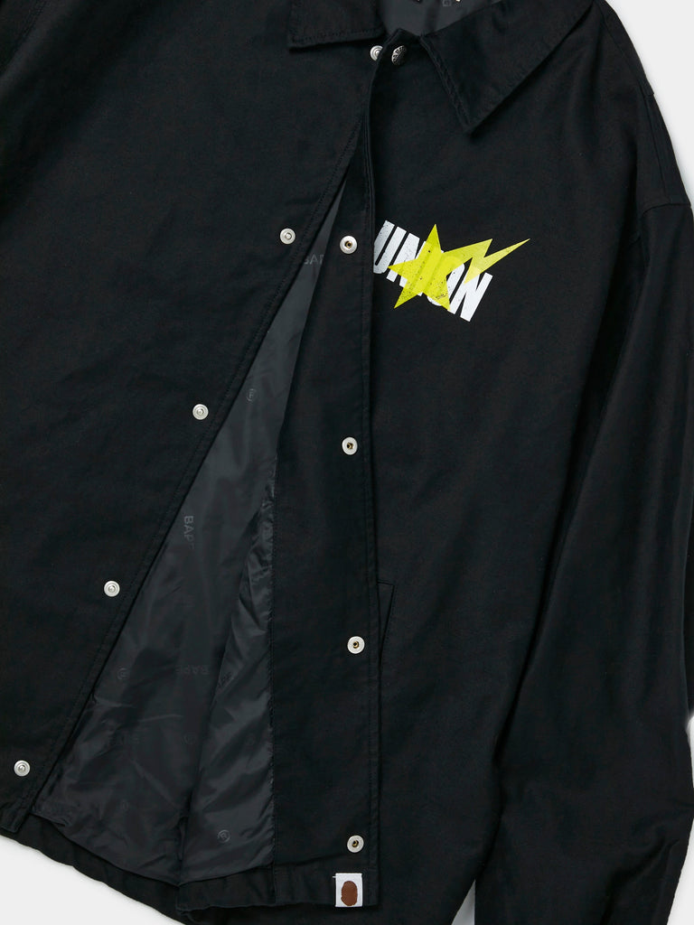 BAPE x UNION Coaches Jacket (Black)30518304145485