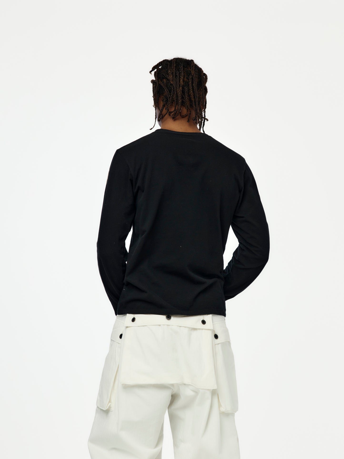 20/- Jersey Long Sleeve Tee (Concho Belt Sleeve)