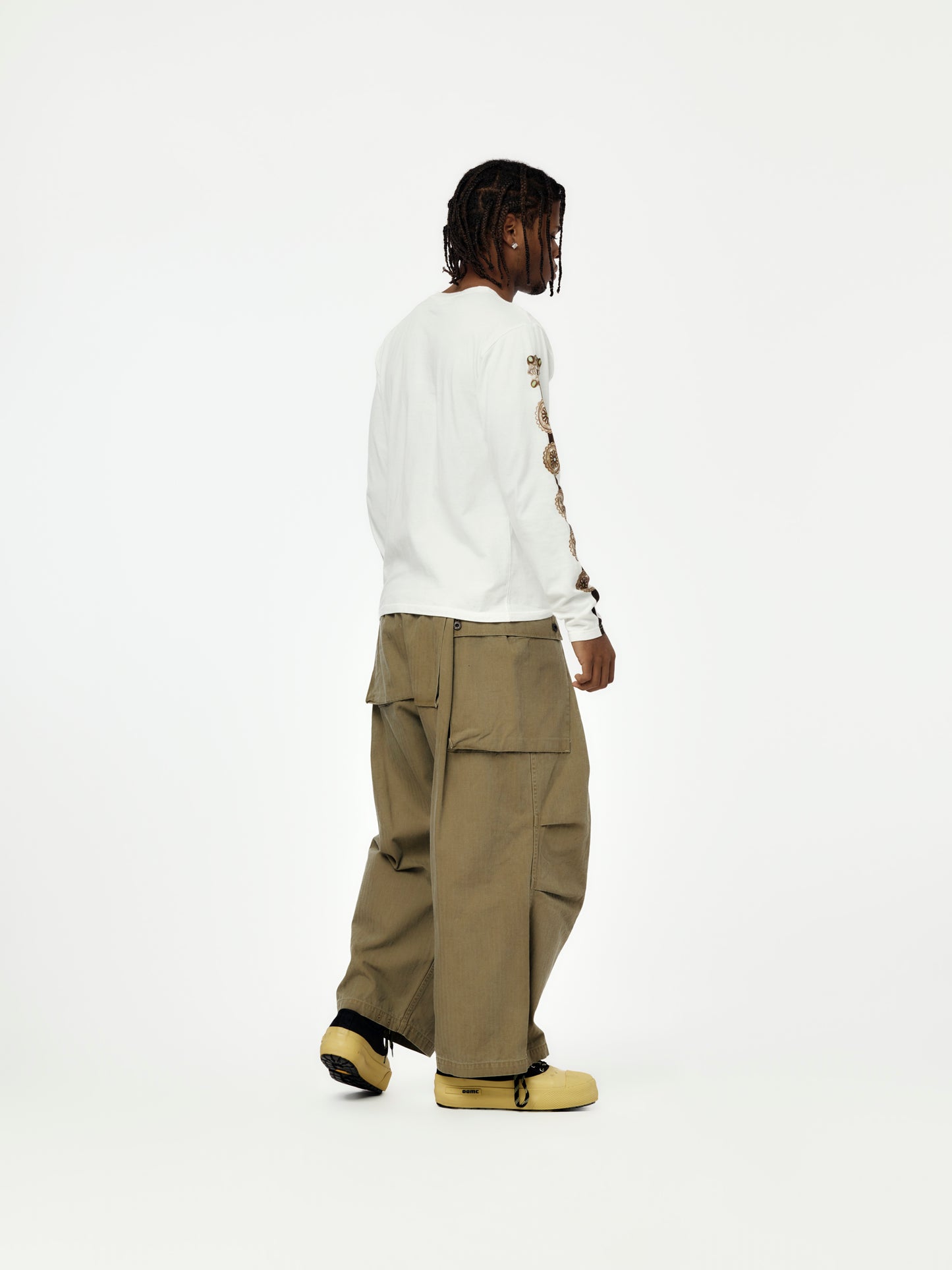 20/- Jersey Long Sleeve Tee (Concho Belt Sleeve)