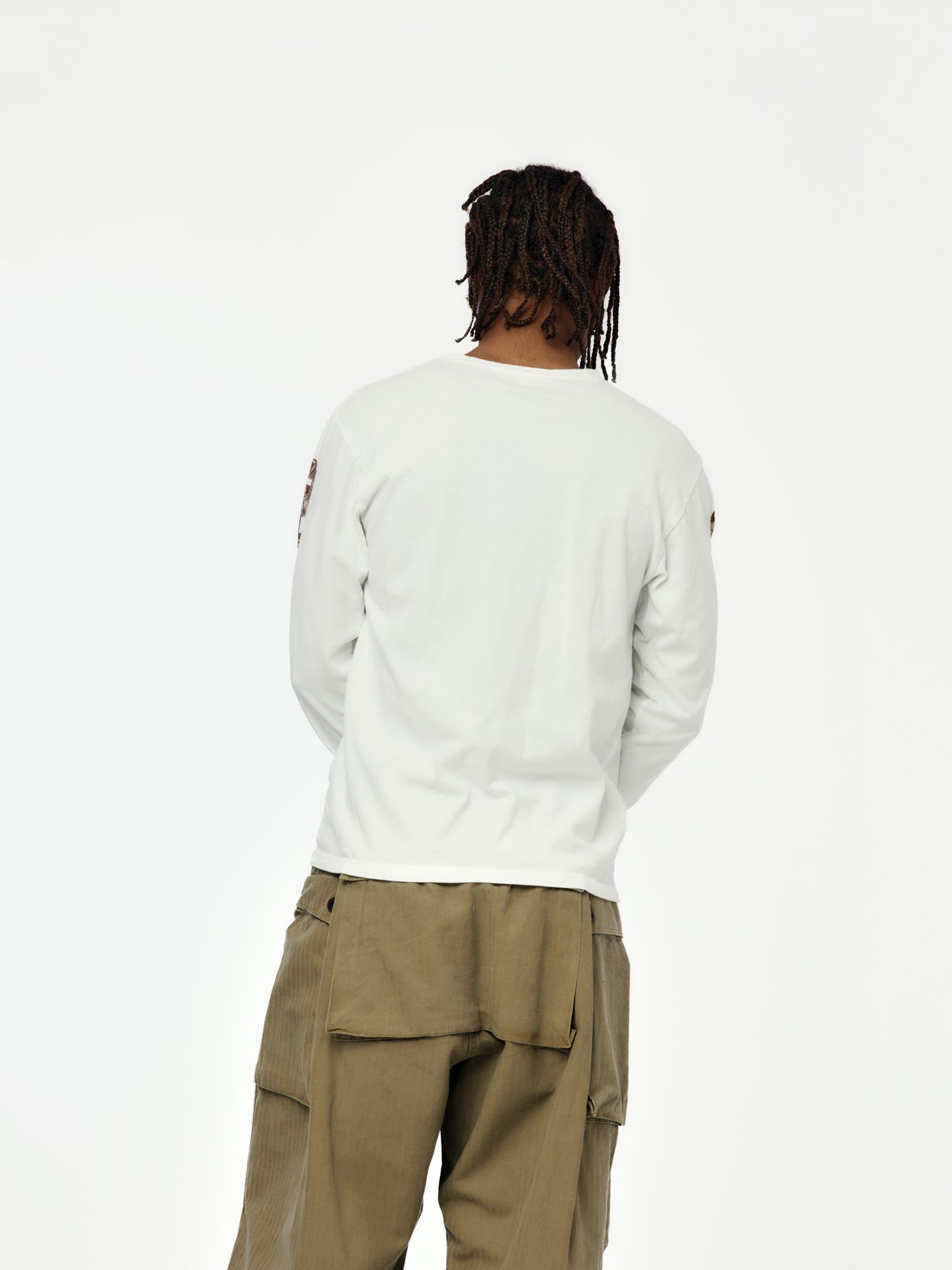 20/- Jersey Long Sleeve Tee (Concho Belt Sleeve)
