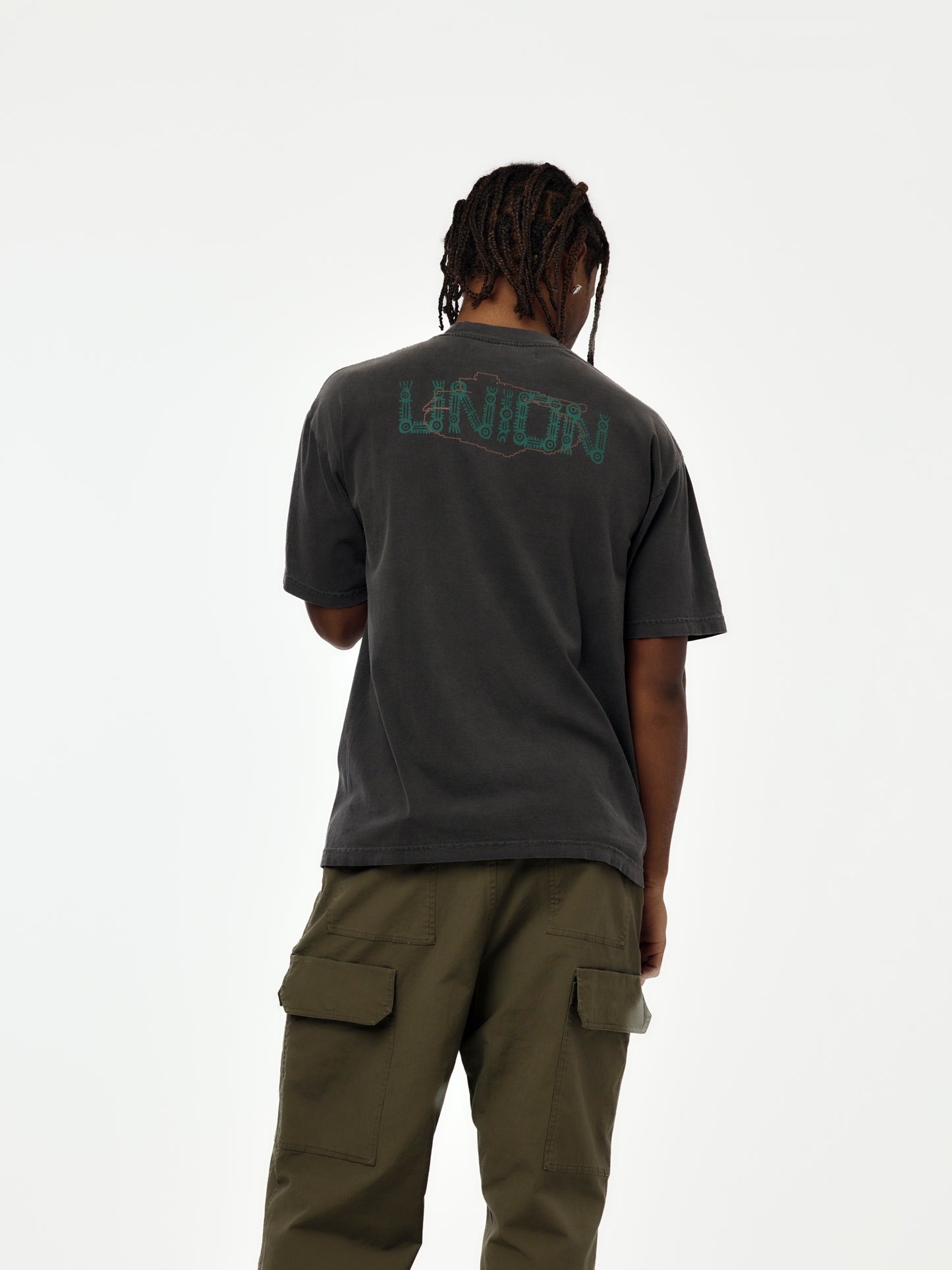 Union x HEADQUARTER Caballero Aguila Tee (Vintage Black)