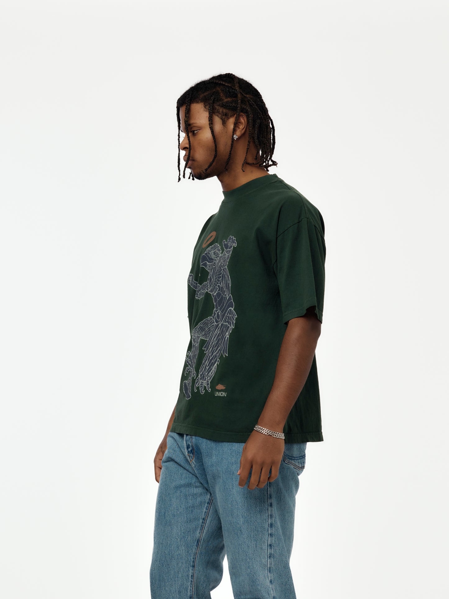 Union x HEADQUARTER Caballero Aguila Tee (Ivy)