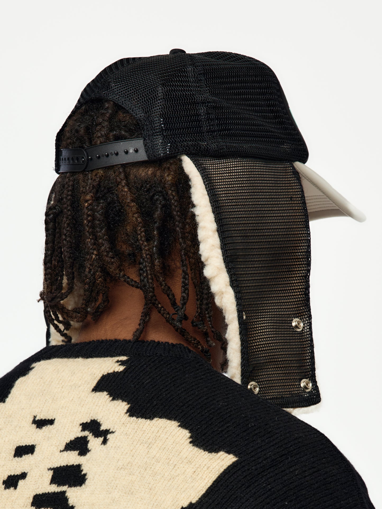 DENIM REPAIR SERVICE LUMBER Trucker Cap