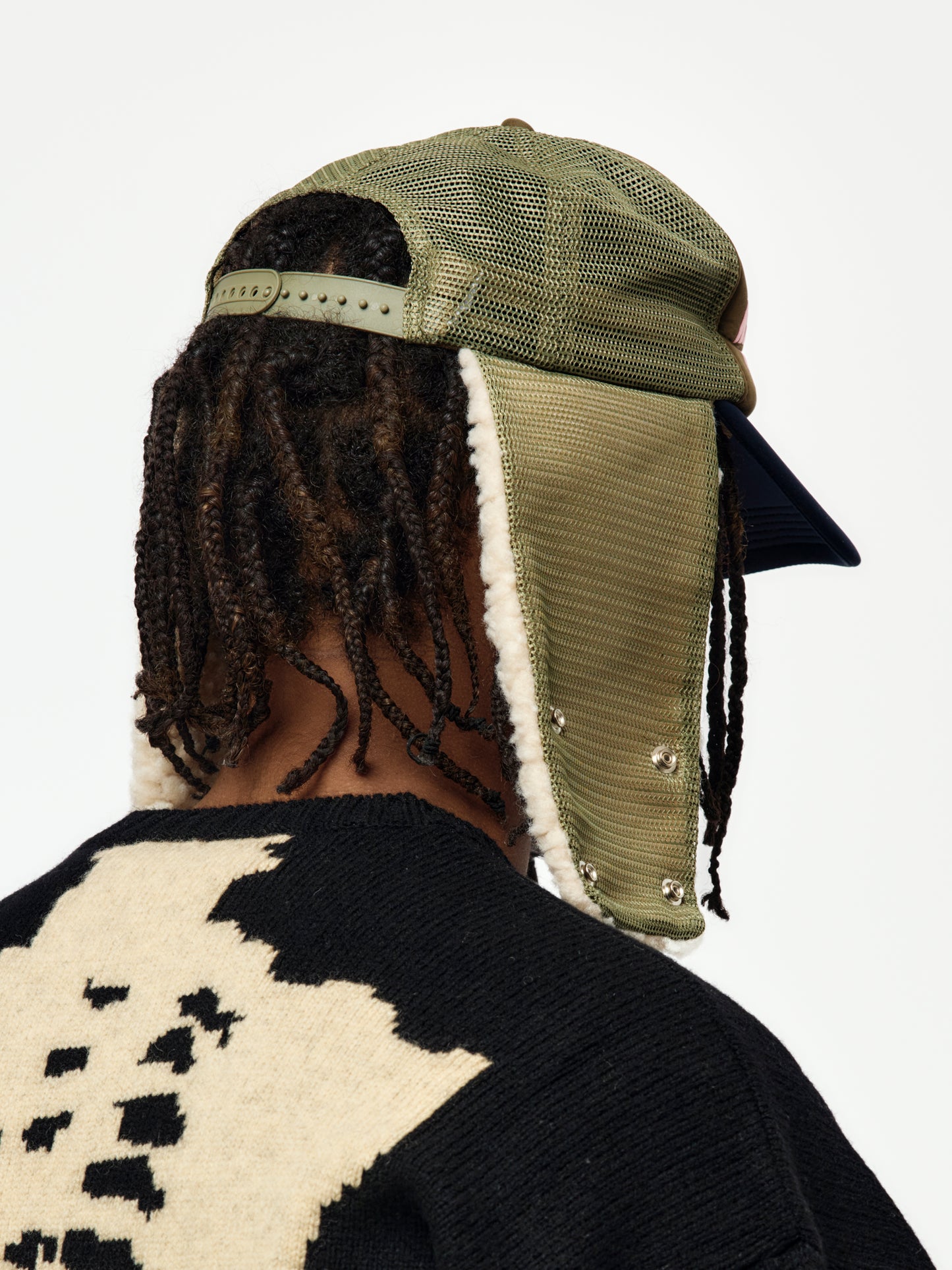 DENIM REPAIR SERVICE LUMBER Trucker Cap