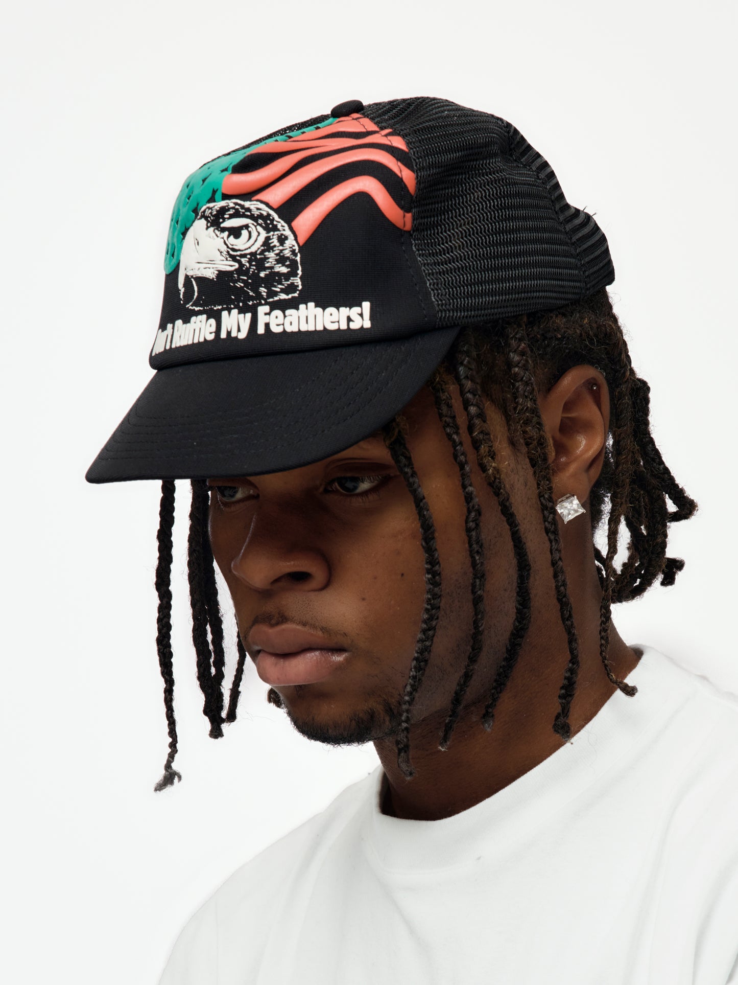 DRMF! TRUCKER HAT (BLACK)