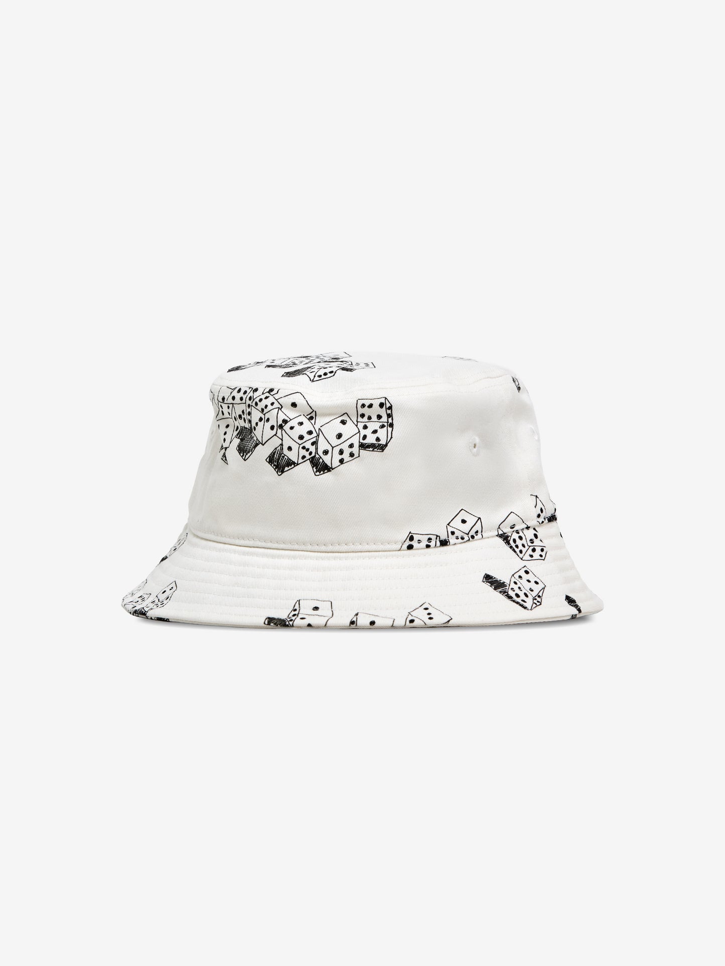 Casinola x Jonas Wood Made By Stussy Dice Bucket Hat (White)