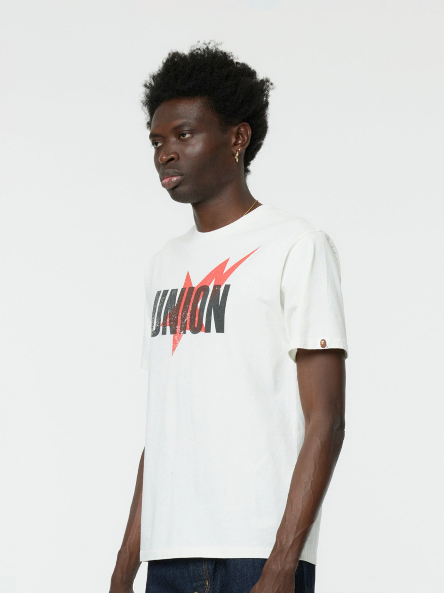 BAPE x UNION Sta T-Shirt (White)