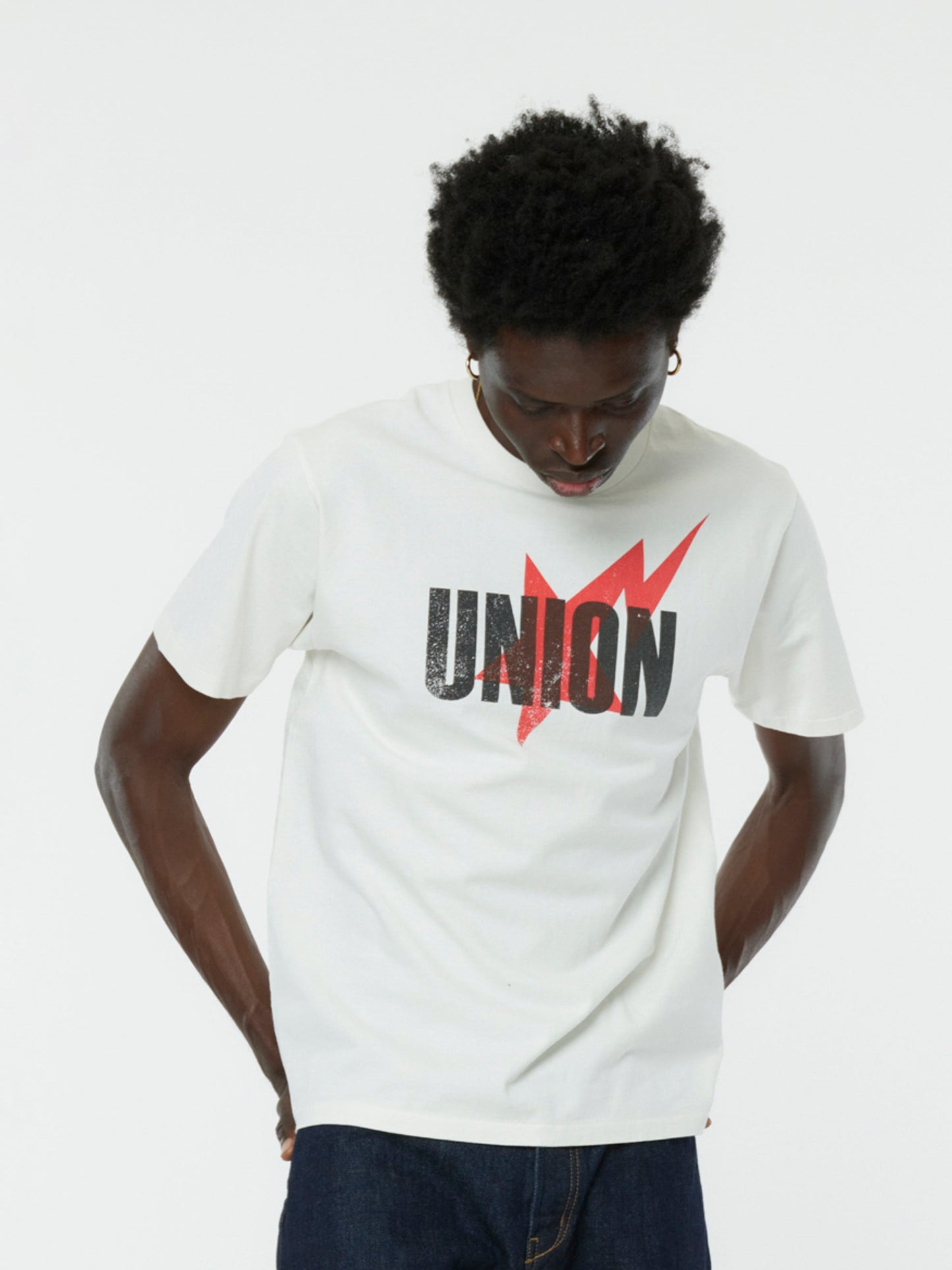 BAPE x UNION Sta T-Shirt (White)