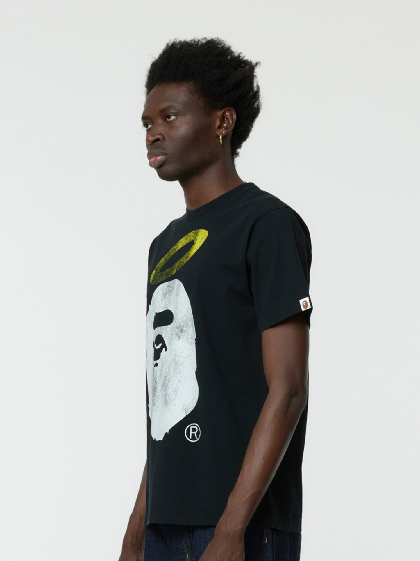 BAPE x UNION Ape Head T-Shirt (Black)