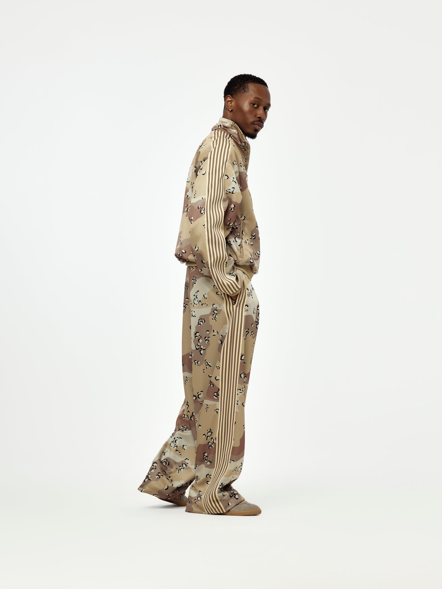 Smooth Jersey CHOCO-CHIP Camo Track Pants