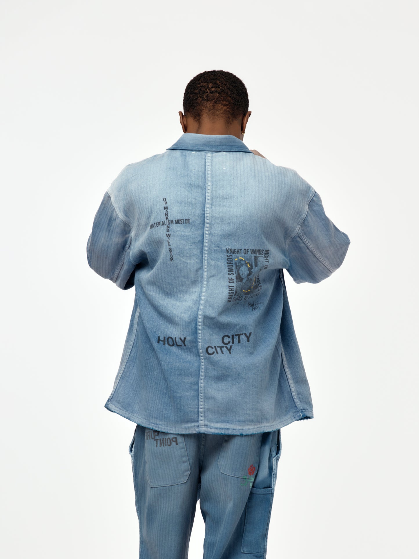 Holy City Work Shirt (Blue)