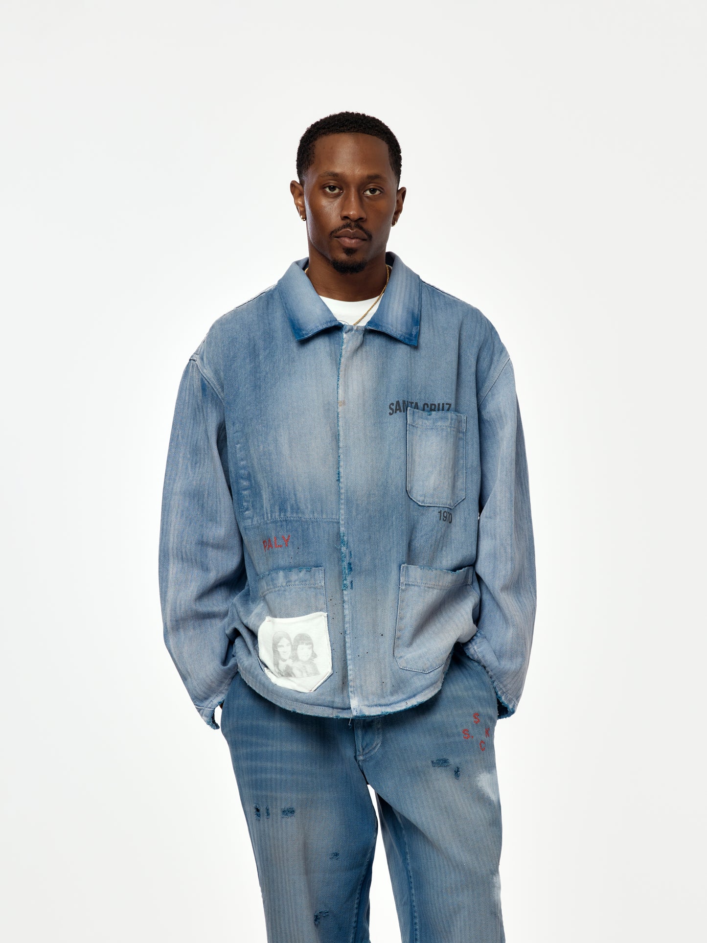 Holy City Work Shirt (Blue)