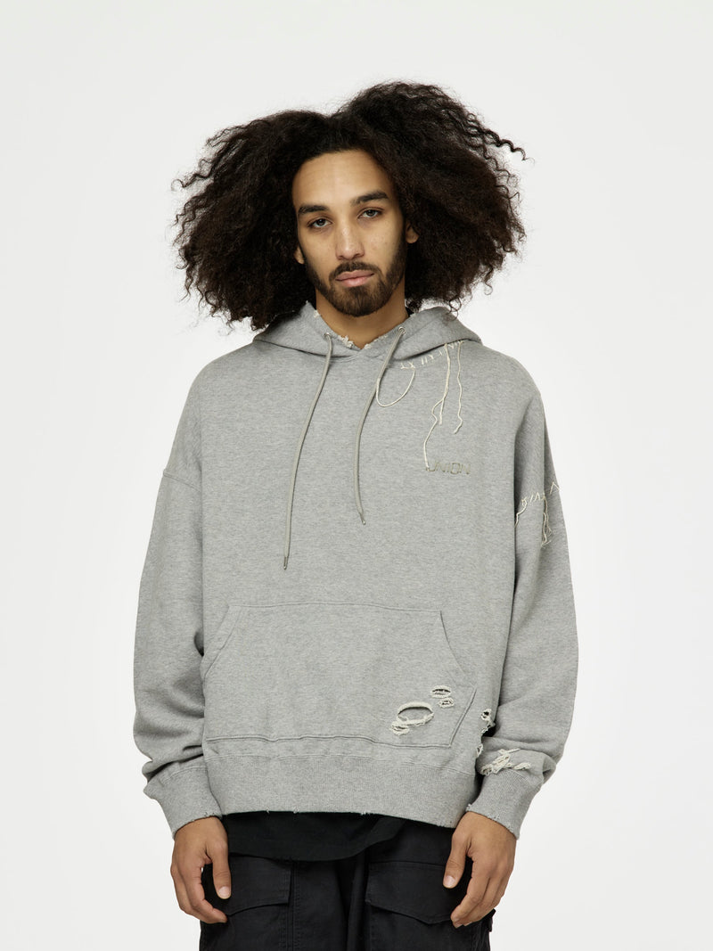 Union Looping Damage Hoody (Ecru)