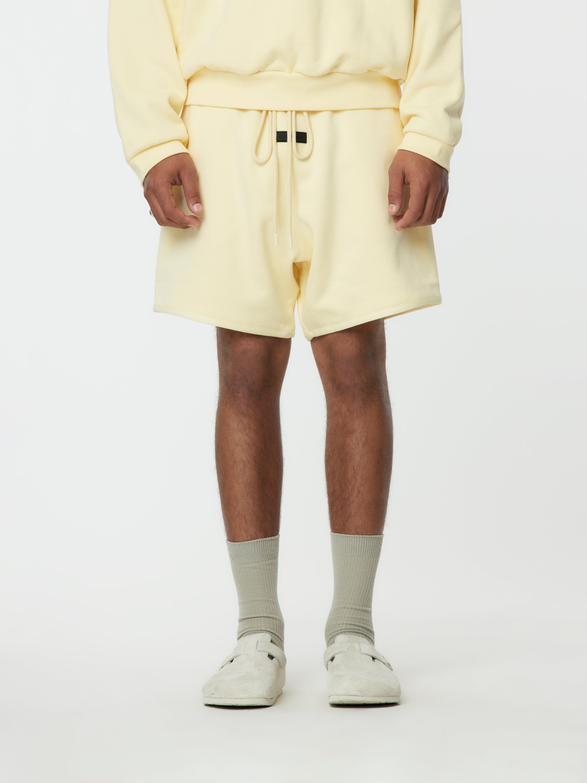 Essentials Sweatshorts S24 (Garden Yellow) - UNION LOS ANGELES