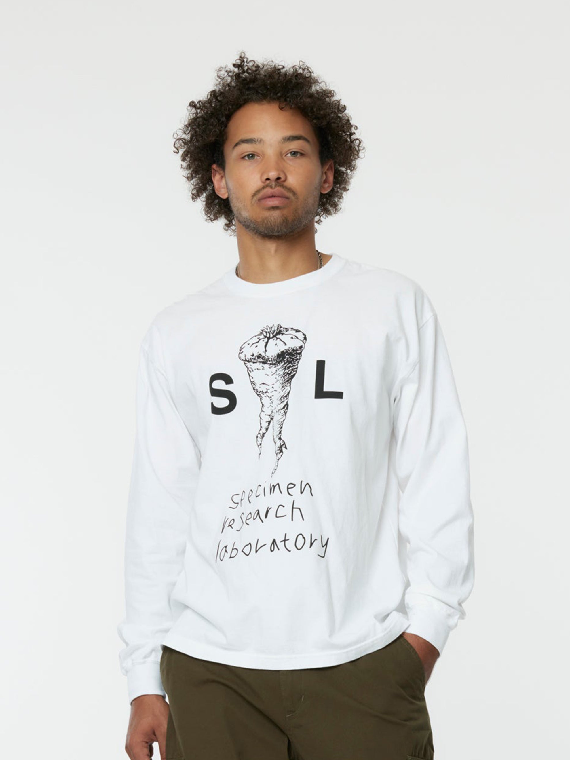 SRL . TEE LS-2 (WHITE)