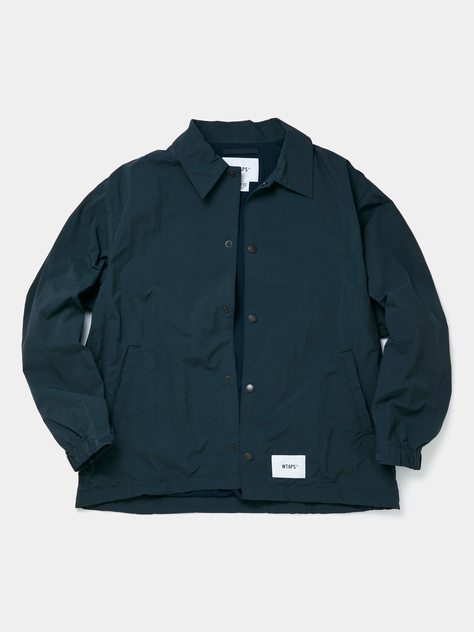 Buy Wtaps CHIEF / JACKET / NYLON. WEATHER. SIGN (NAVY) Online at