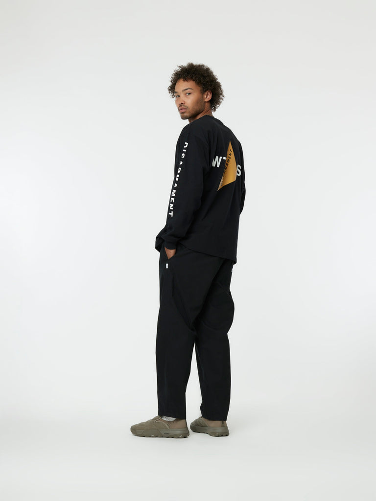 SDDT2301 / TROUSERS / NYCO. (BLACK)30568213217357