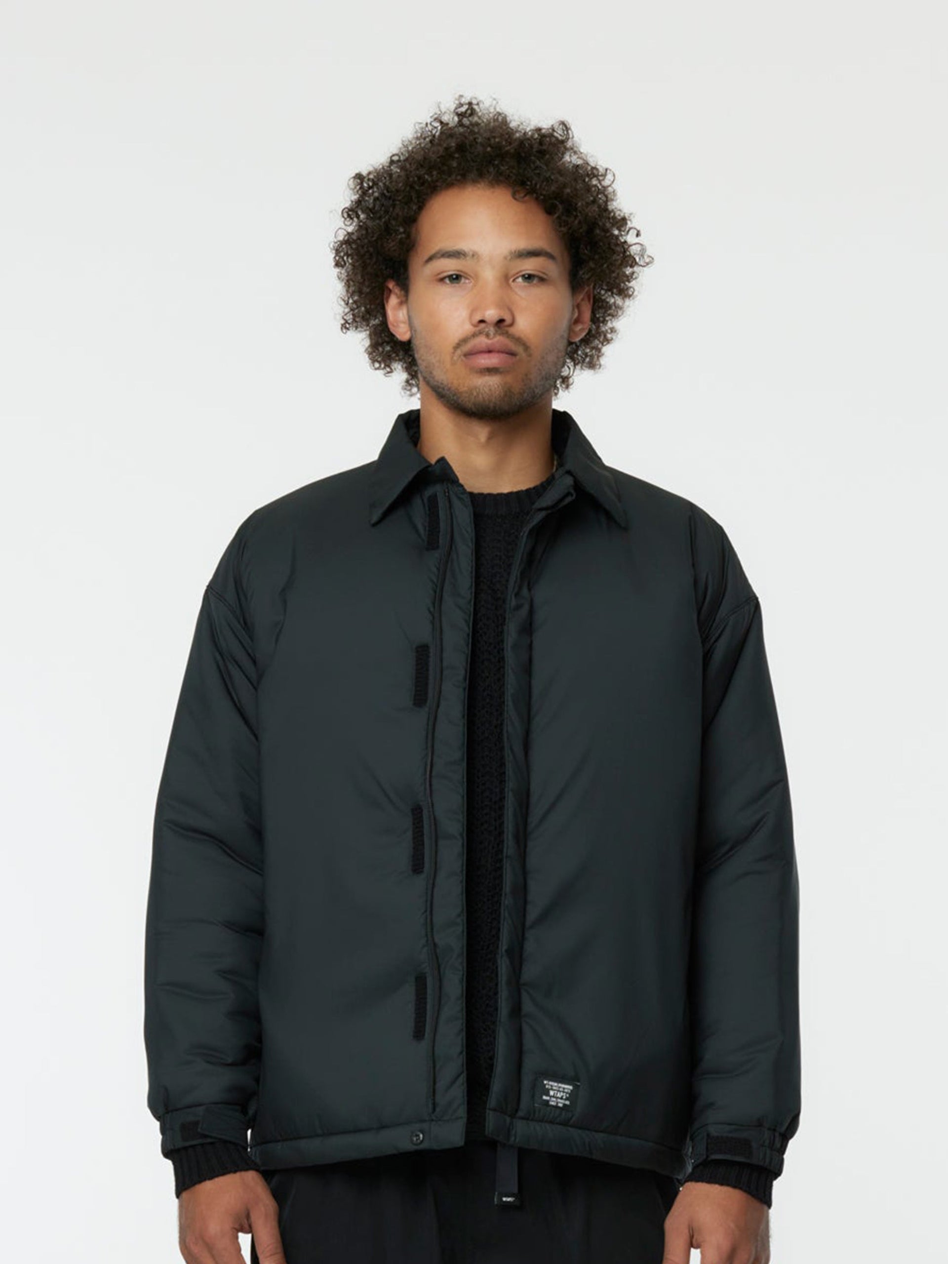 Wtaps STOCK MAN / JACKET / POLY. TAFFETA. (BLACK) - UNION LOS ANGELES