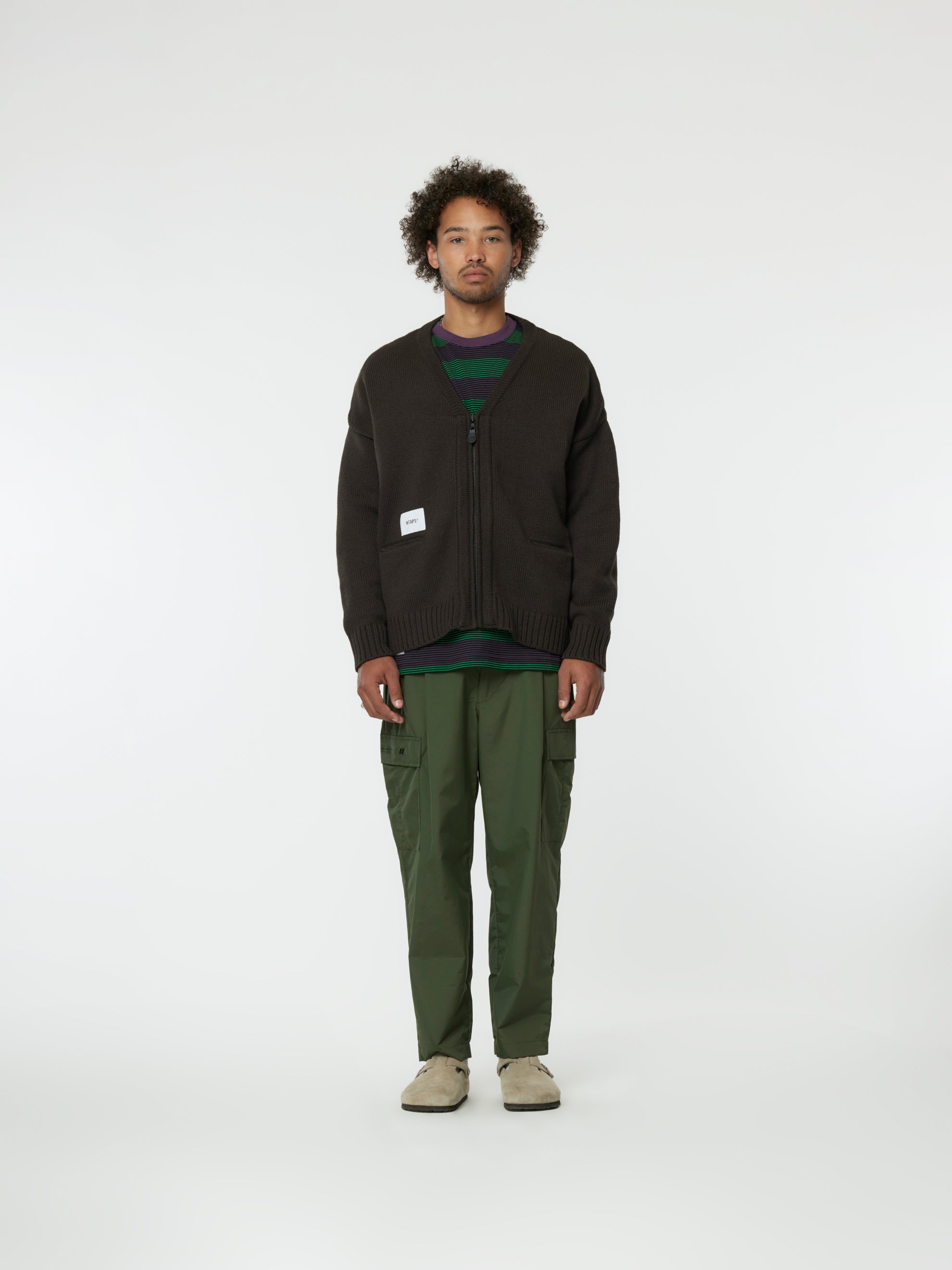 Buy Wtaps PALMER / SWEATER / POLY (BROWN) Online at UNION LOS ANGELES