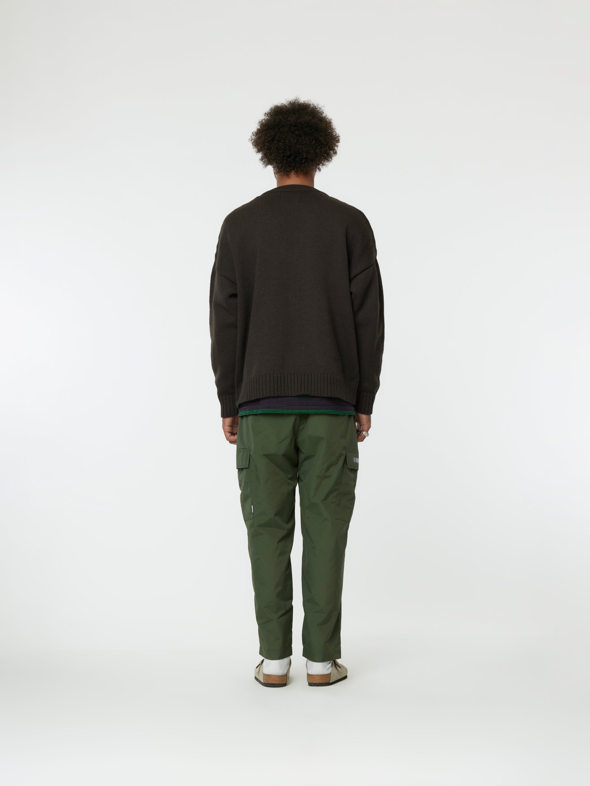 PALMER / SWEATER / POLY (BROWN)