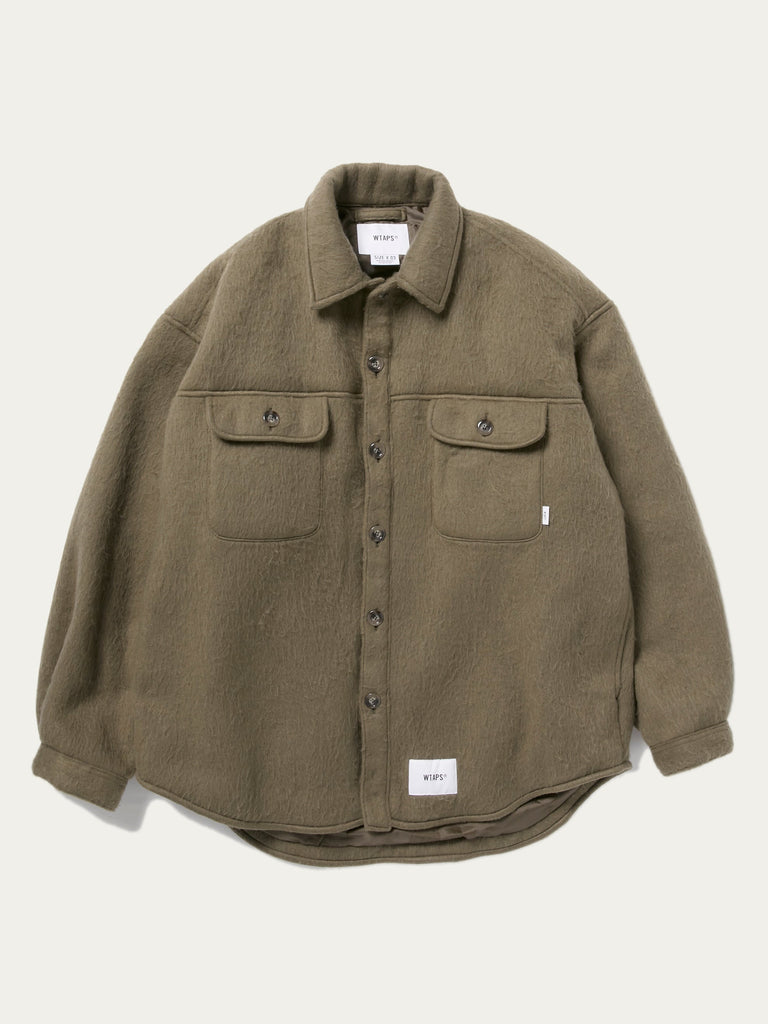 Buy Wtaps WCPO 01 / JACKET / WOPO. SHAGGY (Olive Drab) Online at