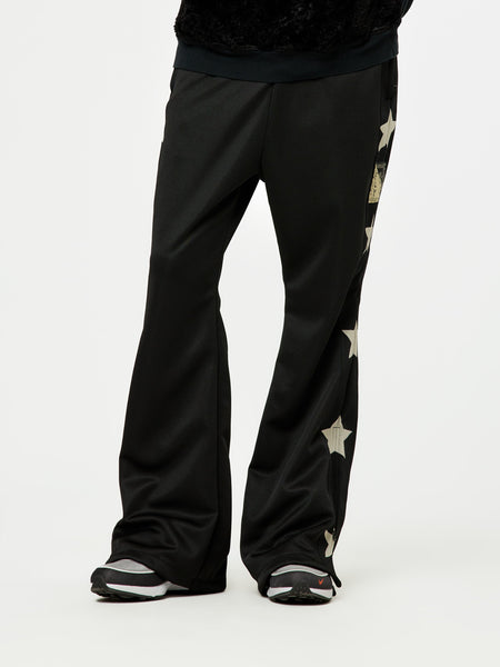 【SATIIIZ】Raden track wide cotton pants SATIIIZ】Raden track wide cotton pants (SATiiiZ/パンツ