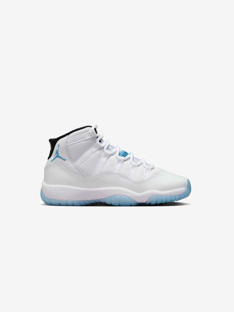 GS Air Jordan 11 Retro (WHITE/LEGEND BLUE-BLACK)