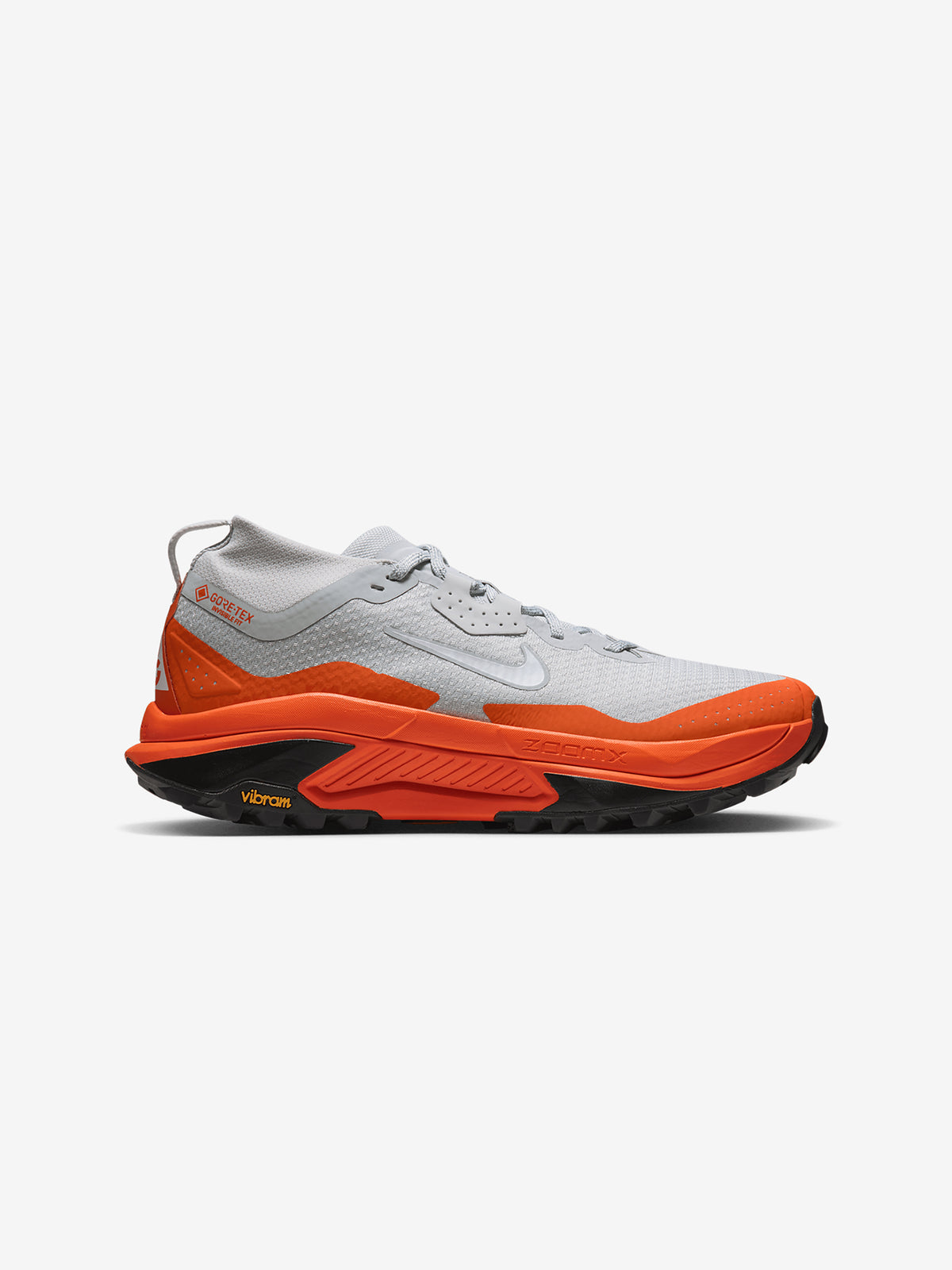 Nike ACG Zegama Trail GORE-TEX (LIGHT SILVER/SUMMIT WHITE-SAFETY ORANGE)