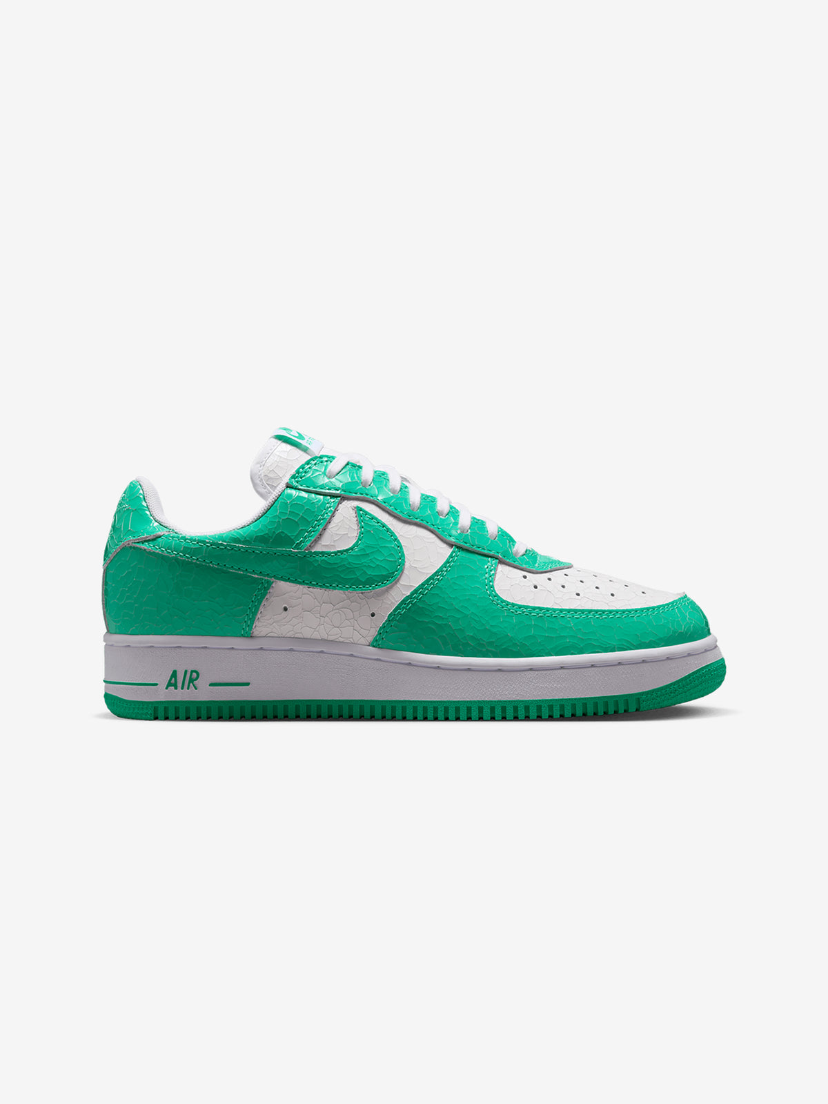 Nike Air Force 1 '01 "Cracked Leather" (White/Teal)