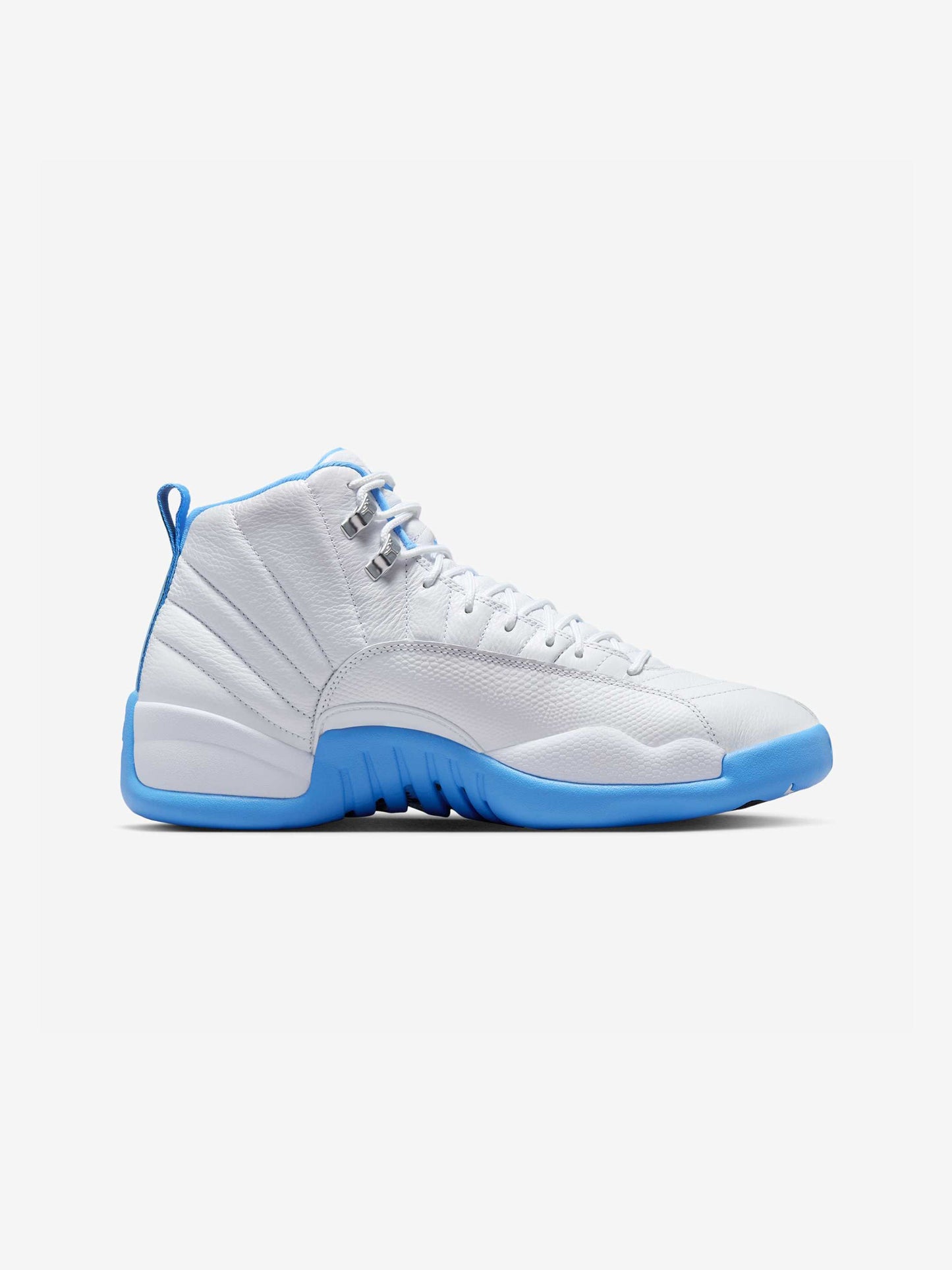 Air Jordan 12 Retro "Melo" (White/University Blue-Metallic Silver)