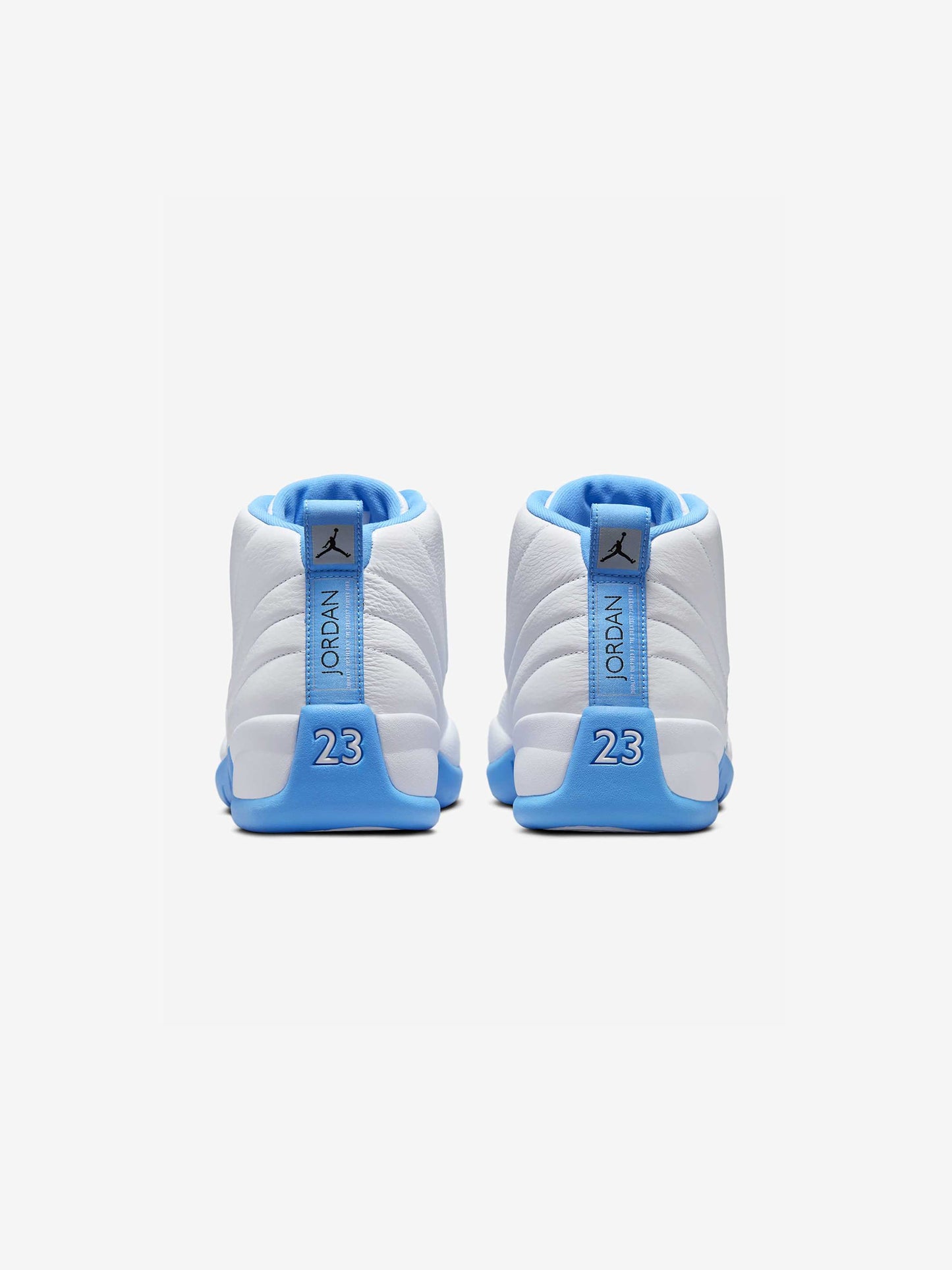 Air Jordan 12 Retro "Melo" (White/University Blue-Metallic Silver)