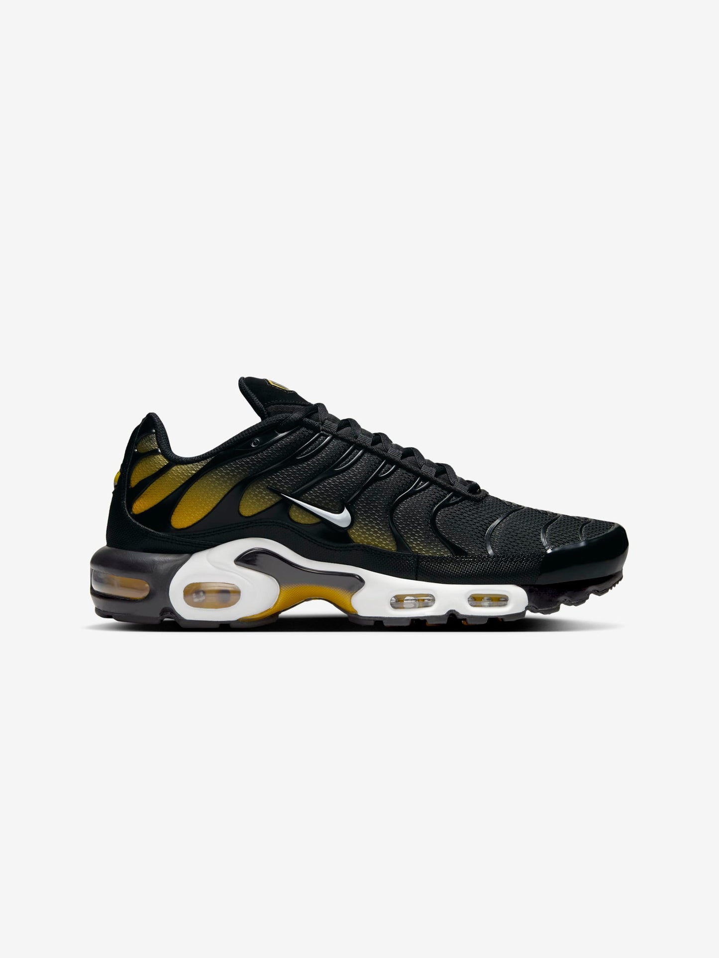 Nike Air Max Plus (BLACK/WHITE-UNIVERSITY GOLD)