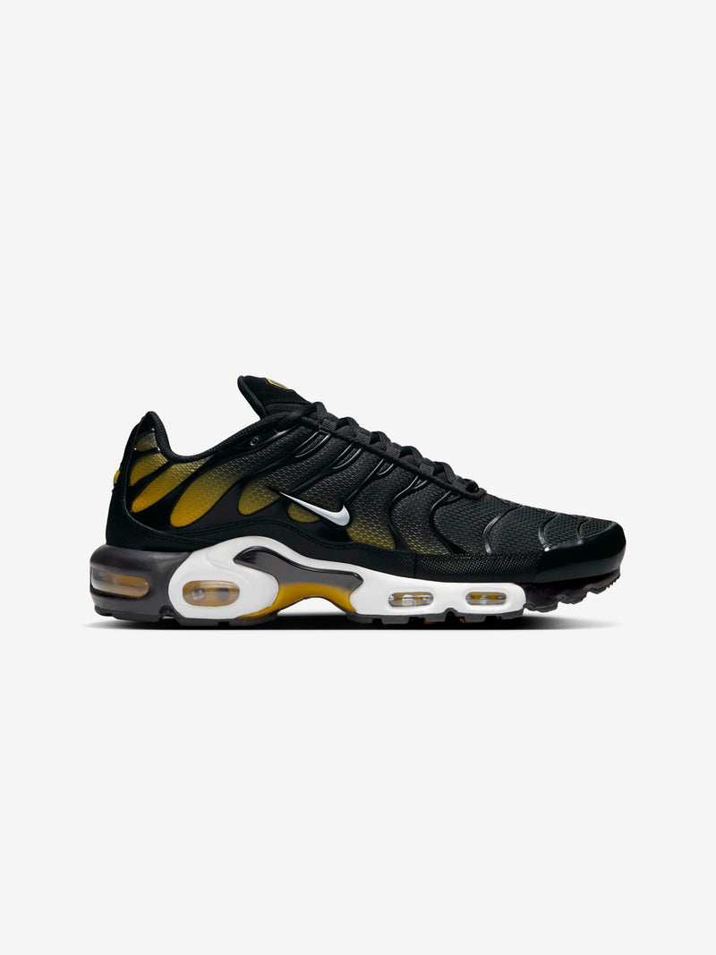 Nike Air Max Plus (BLACK/WHITE-UNIVERSITY GOLD)