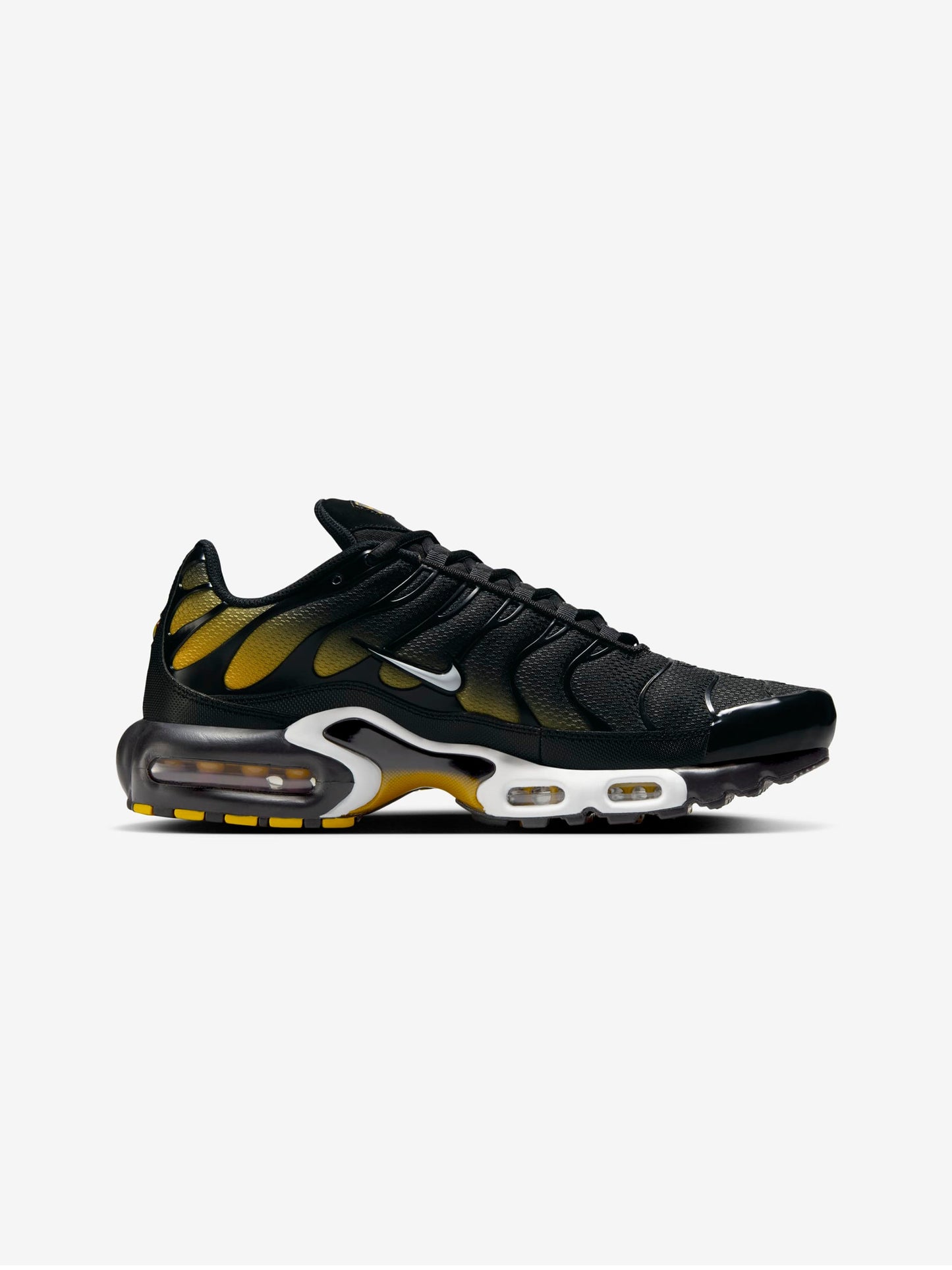 Nike Air Max Plus (BLACK/WHITE-UNIVERSITY GOLD)